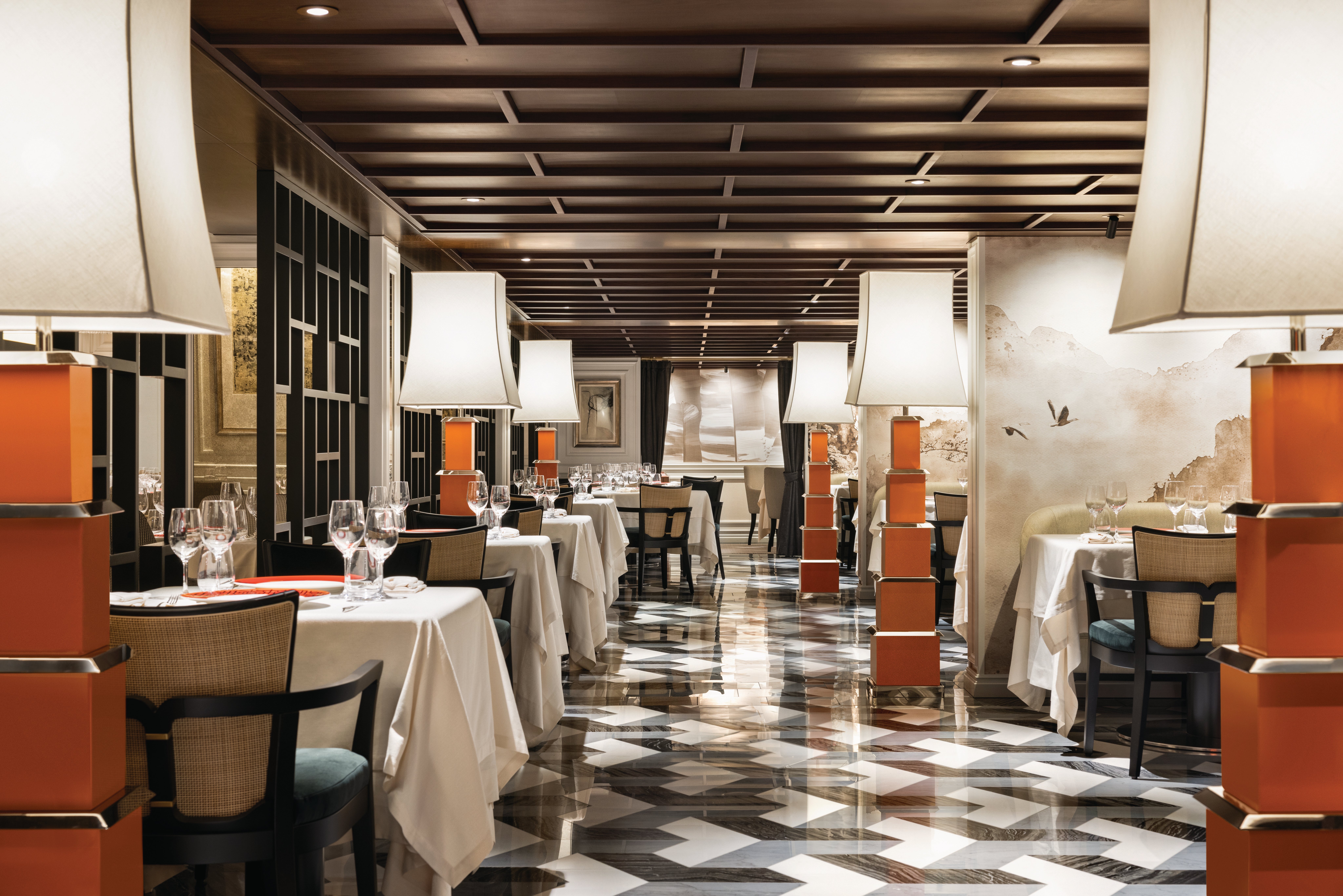 New dishes will be on offer at Red Ginger aboard Allura