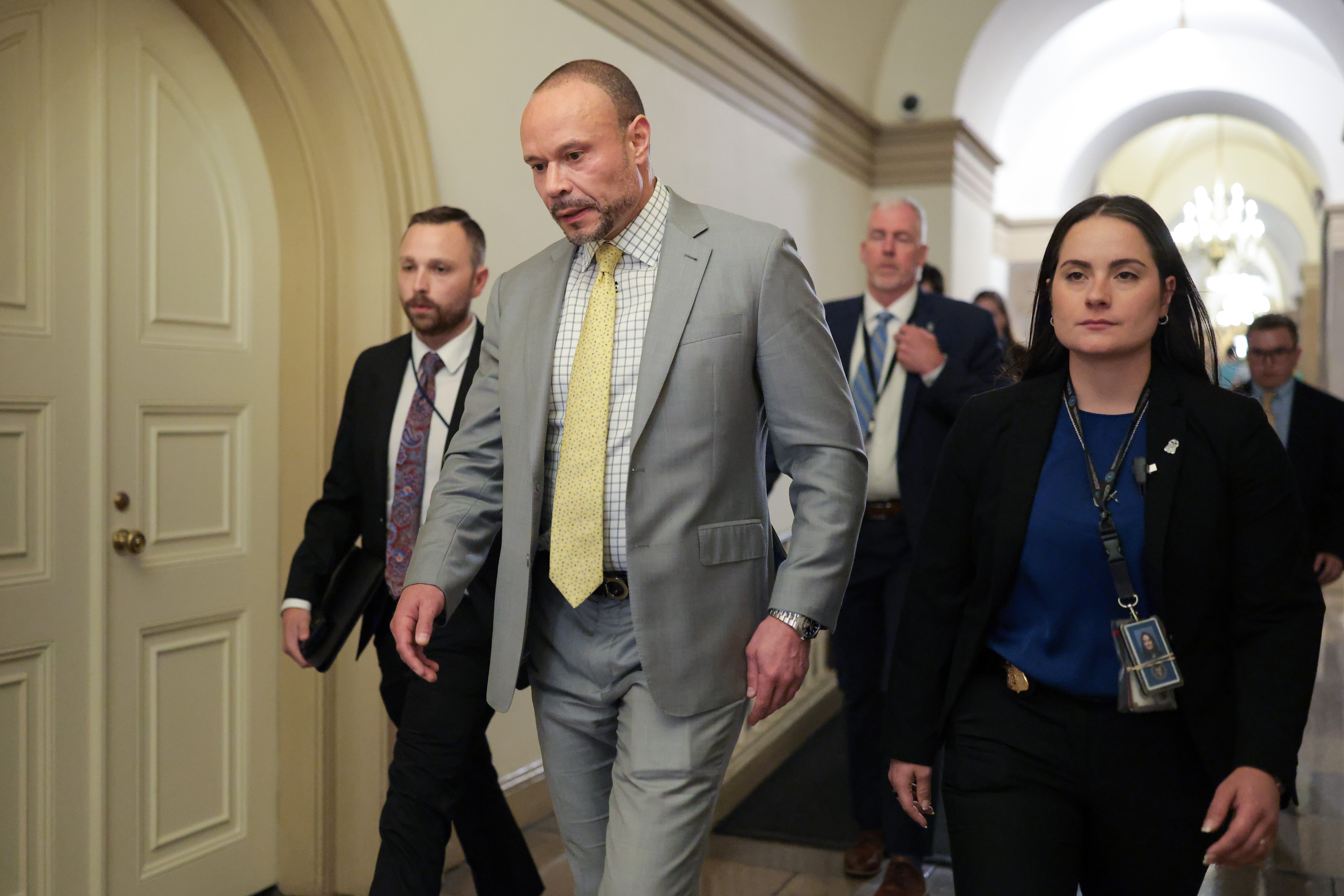 Federal Bureau of Investigation (FBI) Deputy Director Dan Bongino on Capitol Hill