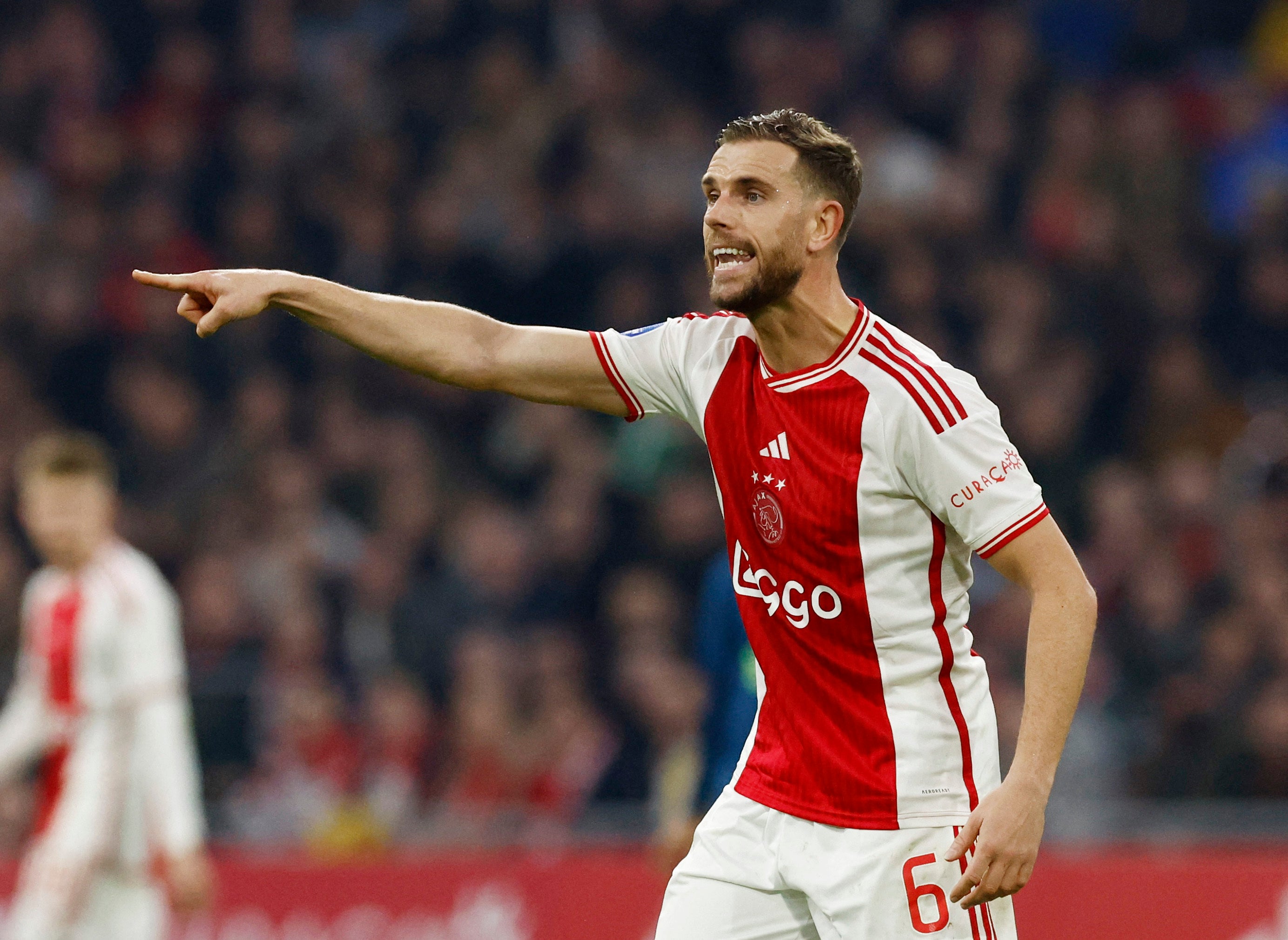 Jordan Henderson was given the captaincy at Ajax proving his leadership qualities