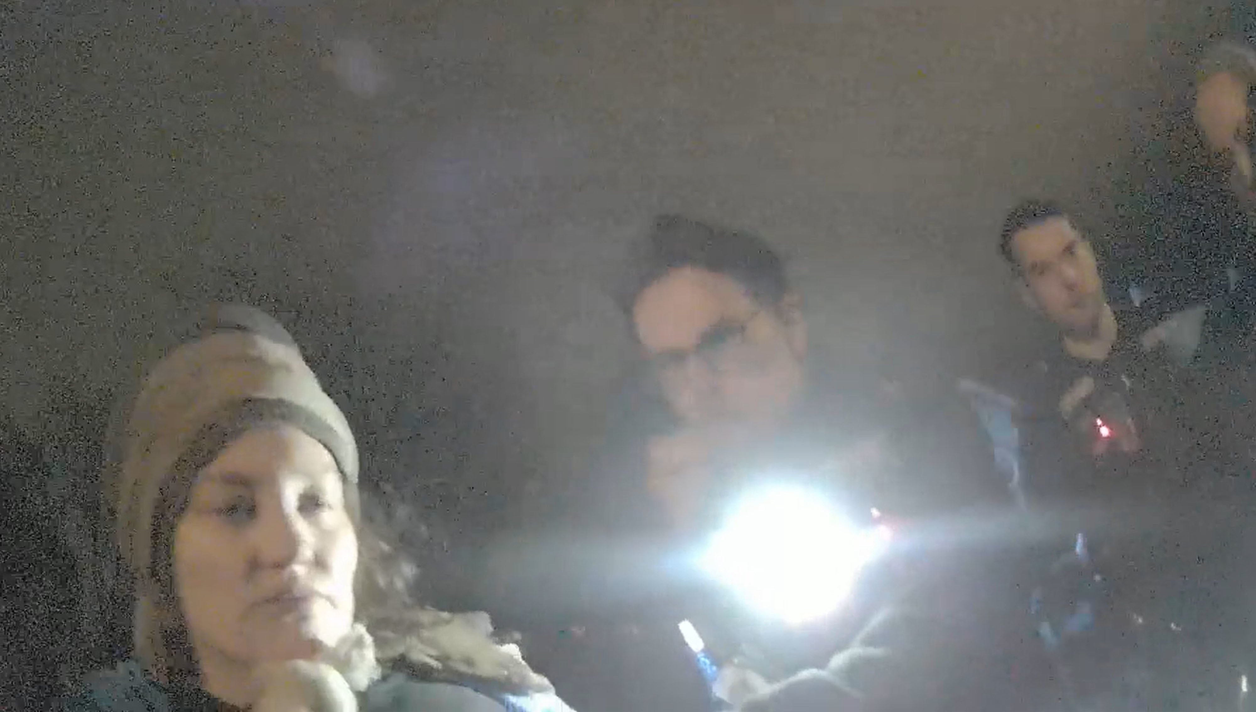 Body-worn camera footage of the moment Constance Marten was arrested in the street