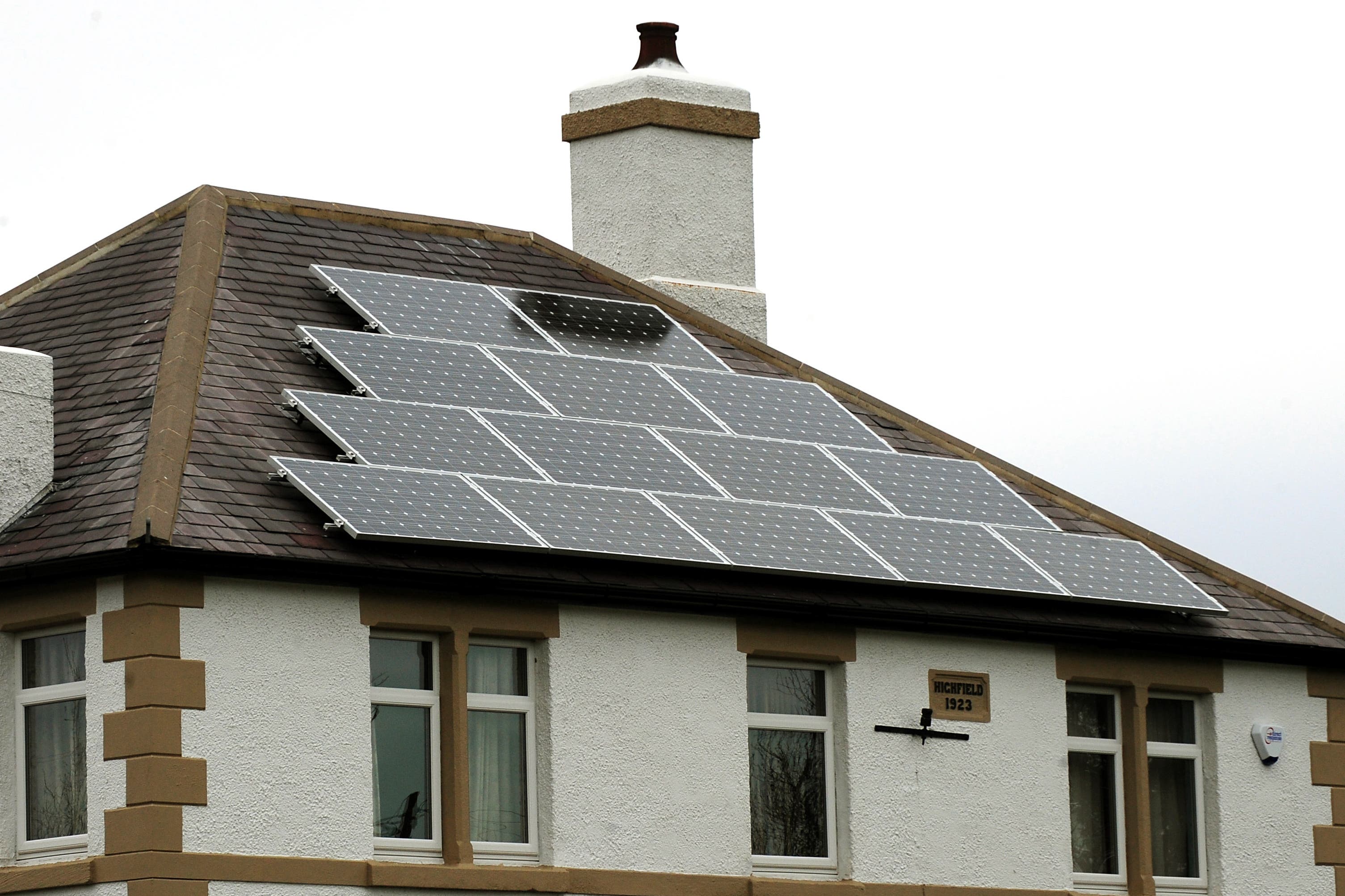 Solar panels scheme could be expanded to religious buildings (Rui Vieira/PA)