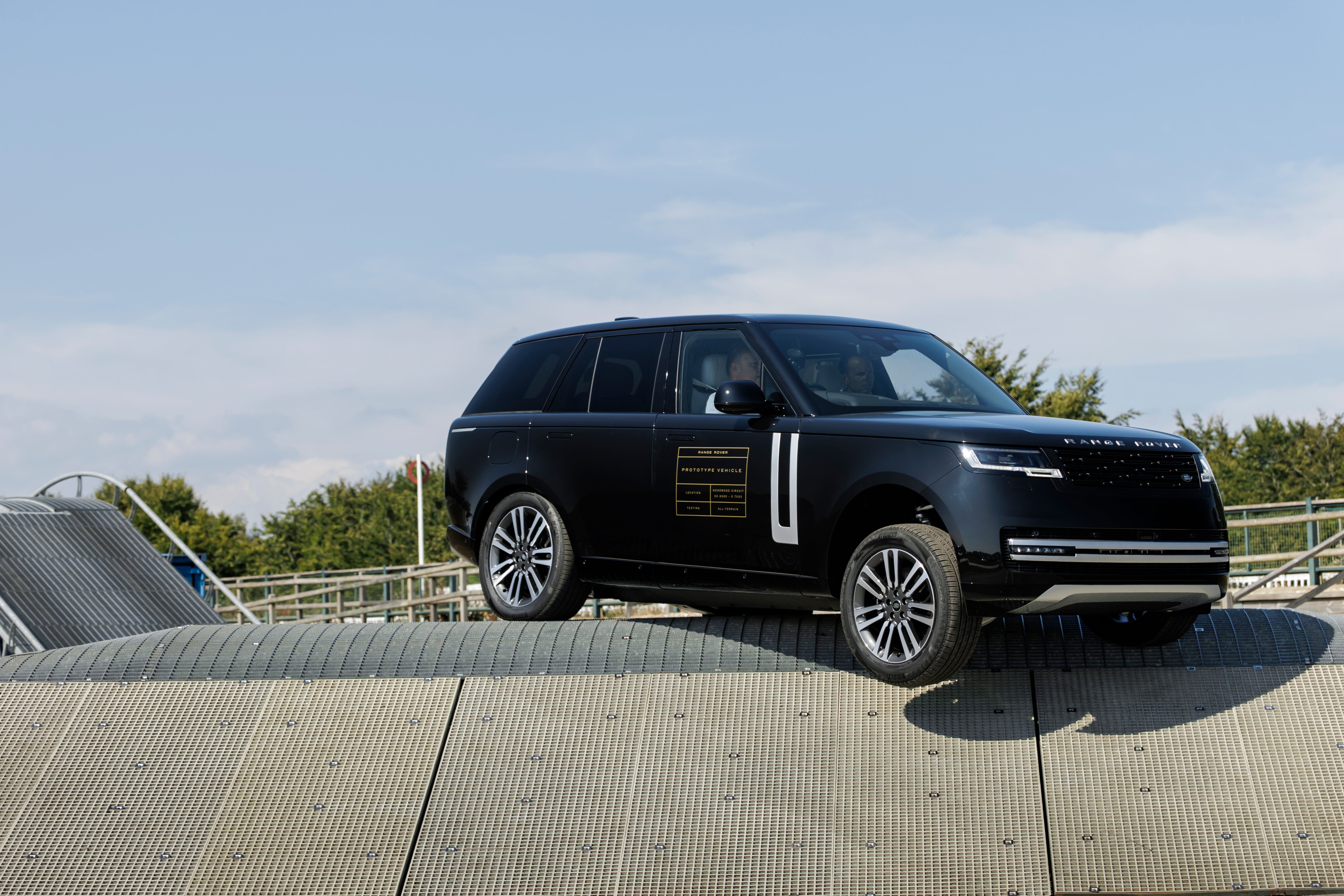 Electric power makes off-roading even easier in the Range Rover Electric
