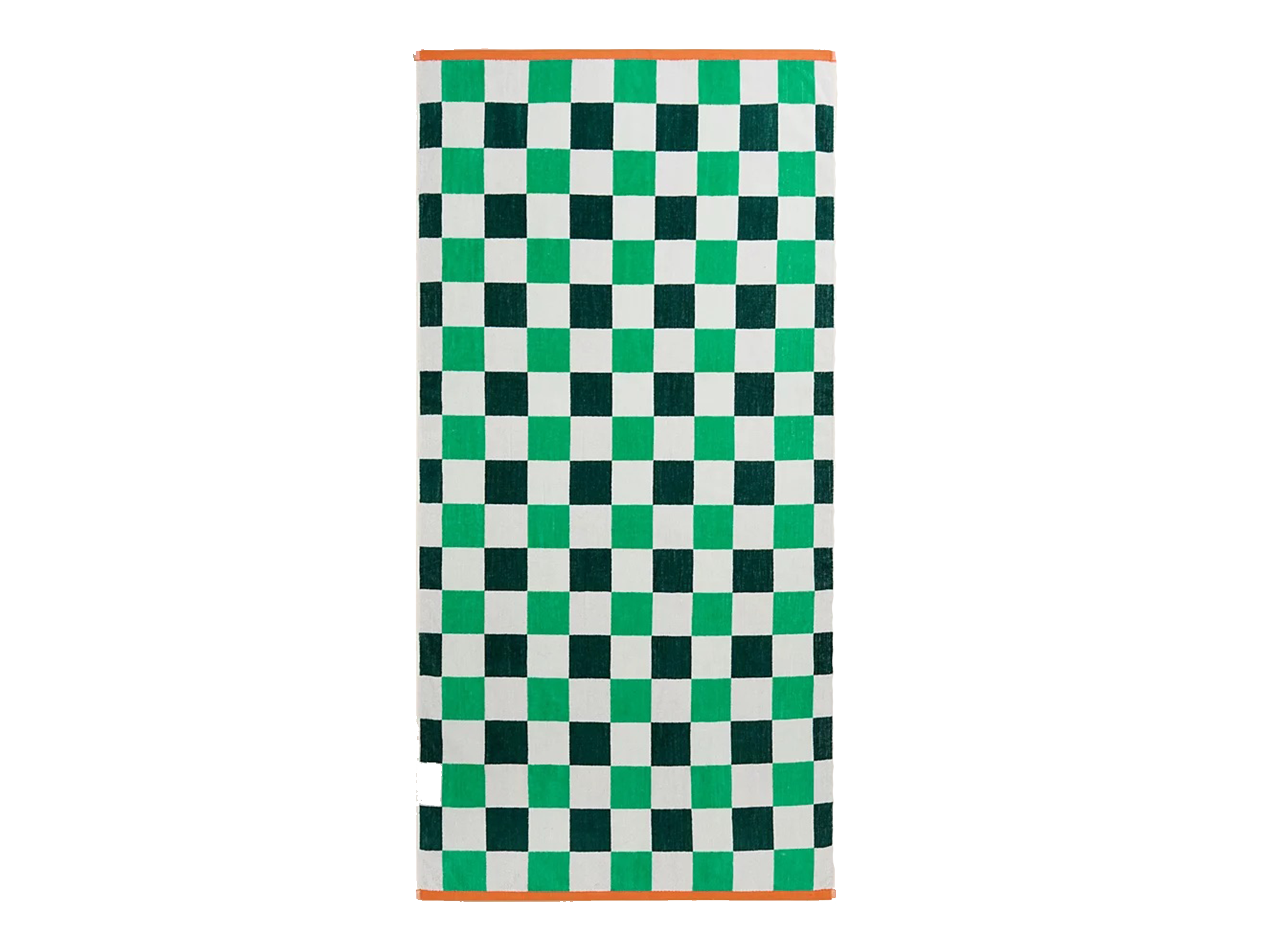 Asda George checkerboard cotton beach towel
