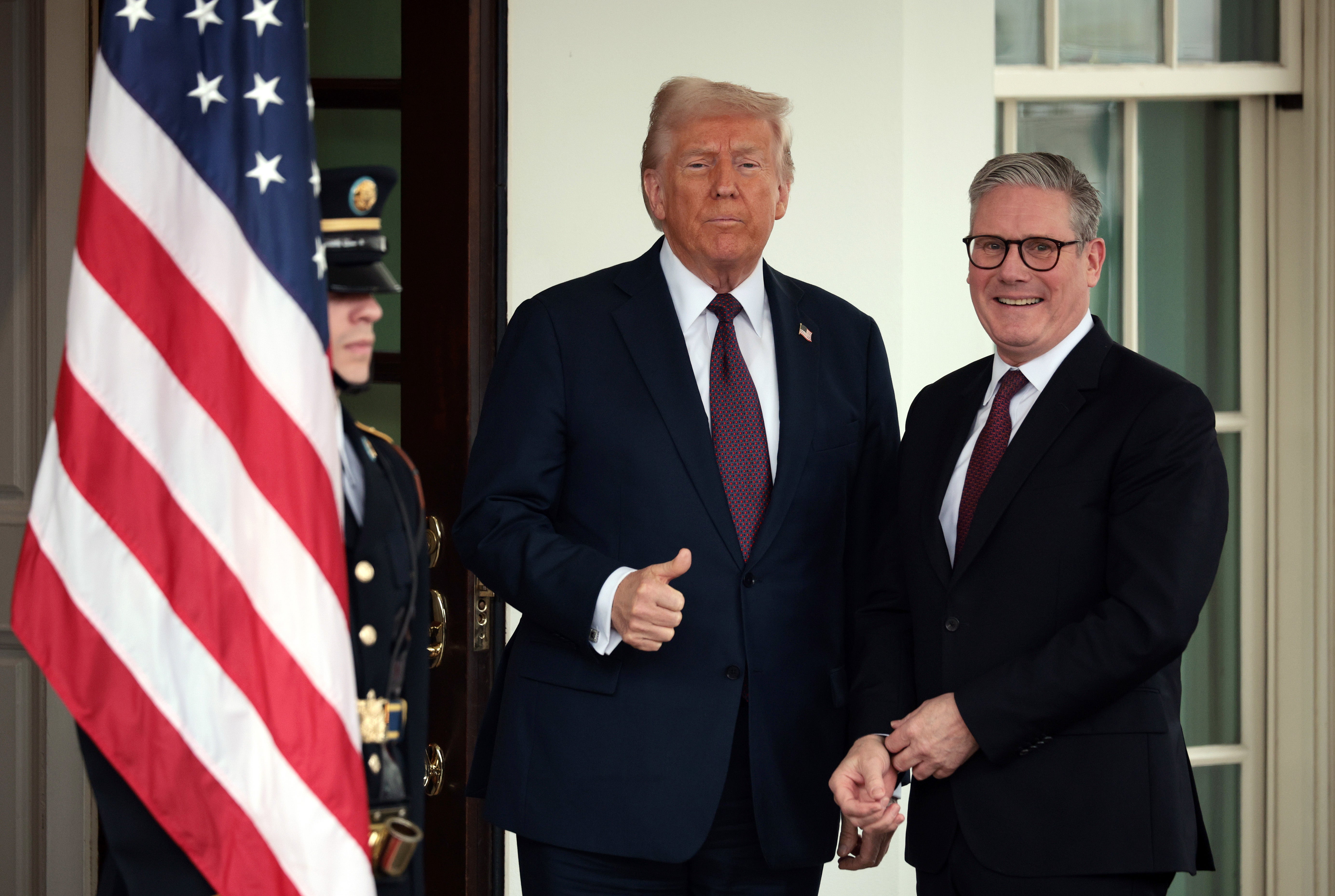 Donald Trump said he ‘really likes’ Keir Starmer