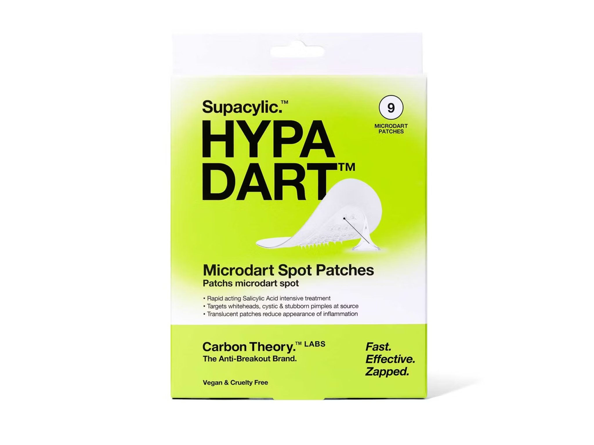 Best pimple patches IndyBest review Carbon Theory supacylic hypa dart microdart patches