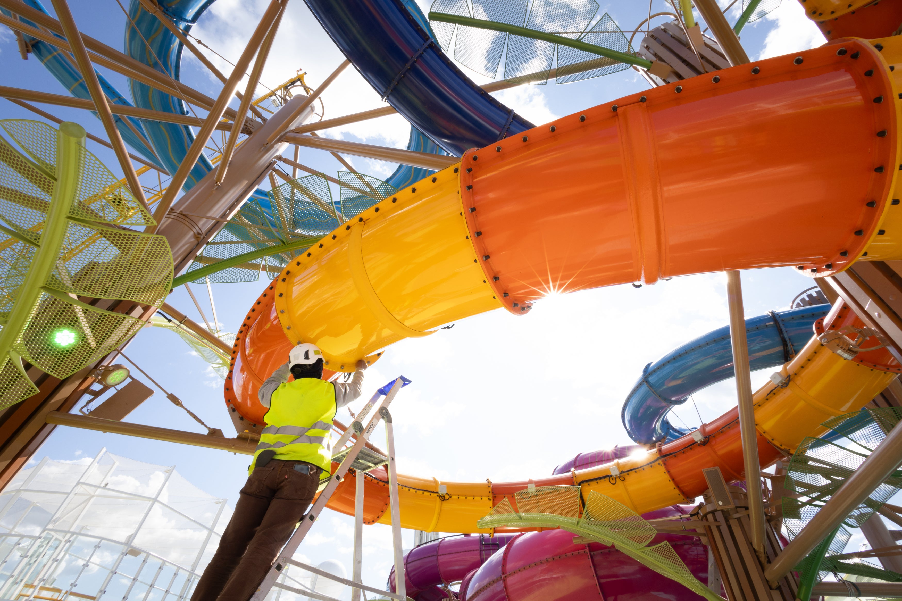 Star of the Seas will feature six record-breaking waterslides