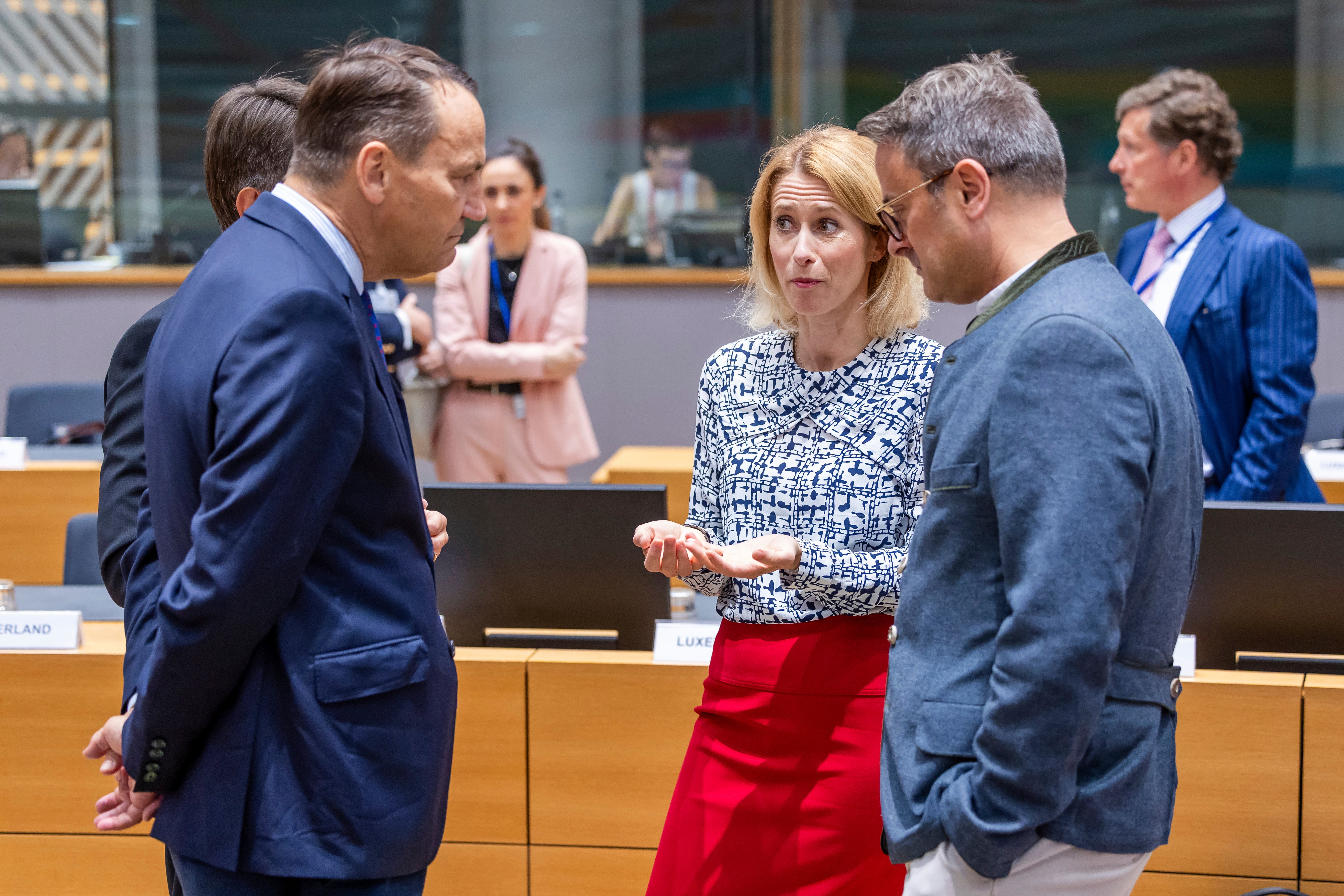 Belgium EU Foreign Ministers