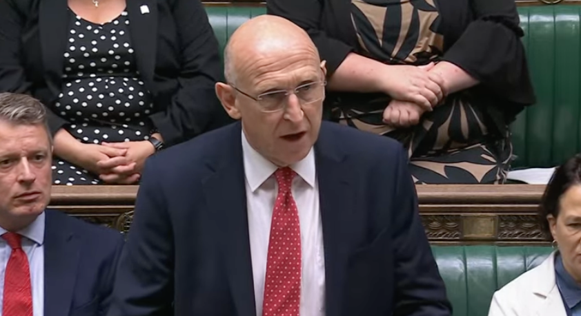 Defence secretary John Healey gave a statement in the Commons on Tuesday about the data incident