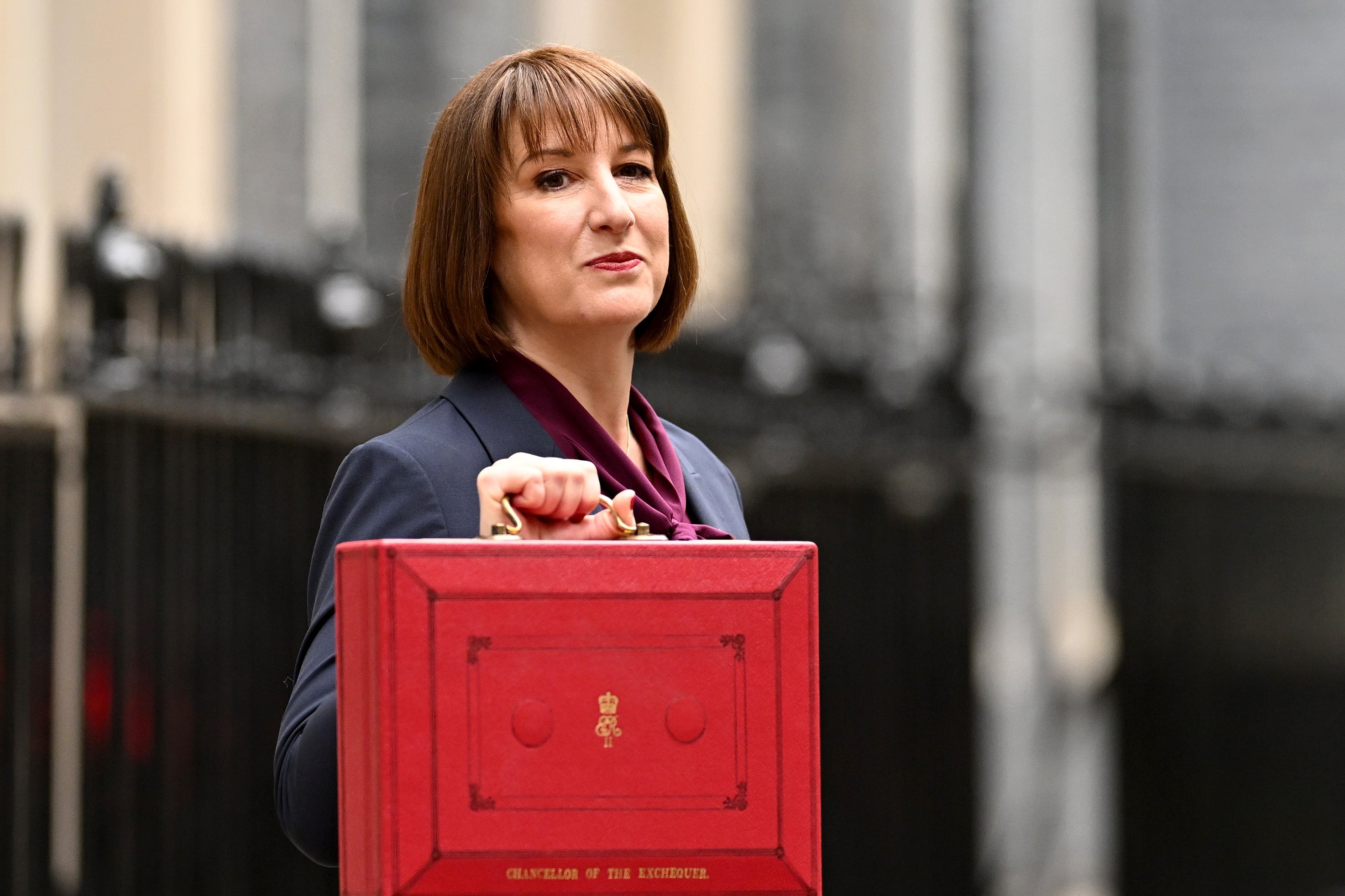 Rachel Reeves outside No 11 before presenting her first Budget as chancellor in October 2024