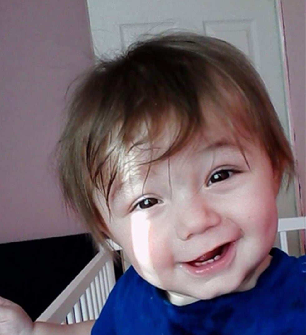 Two-year-old Ethan Ives-Griffiths