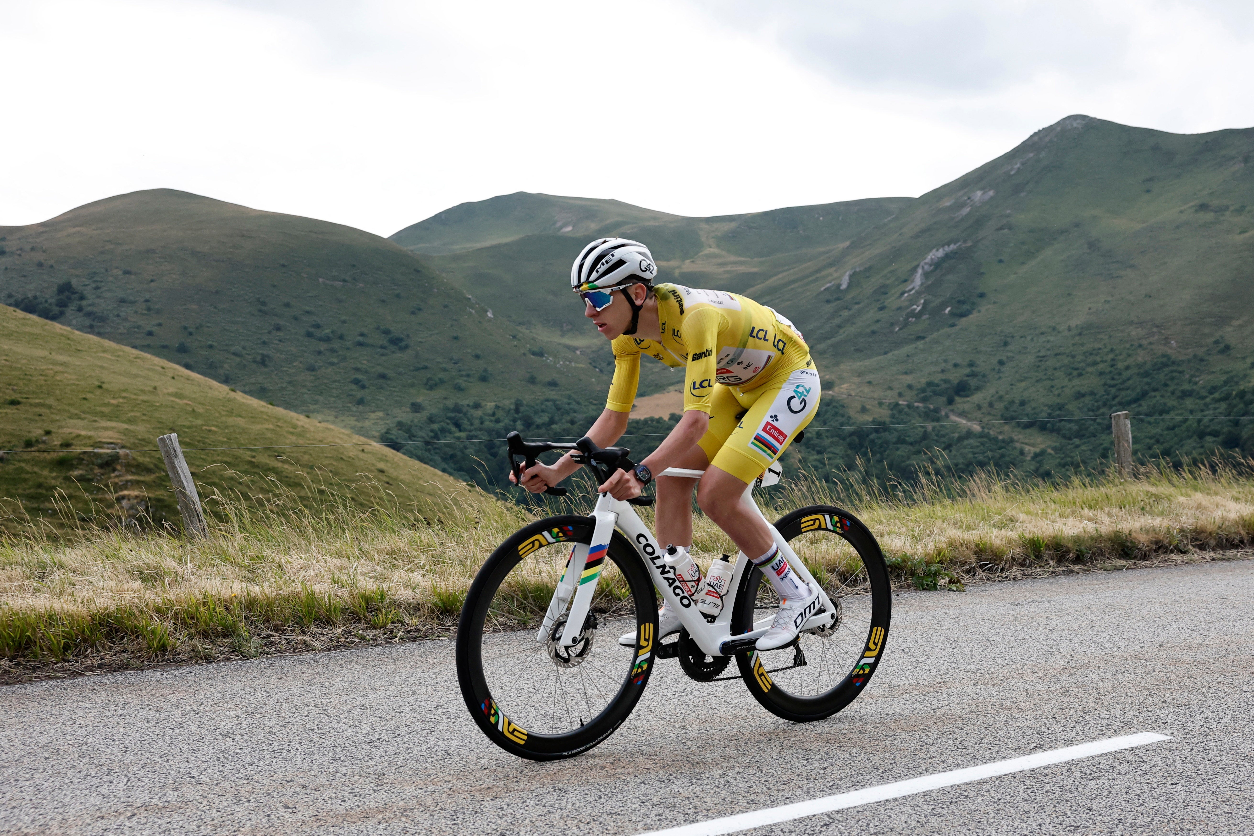 Tadej Pogacar responds after Ben Healy takes yellow jersey at Tour de France