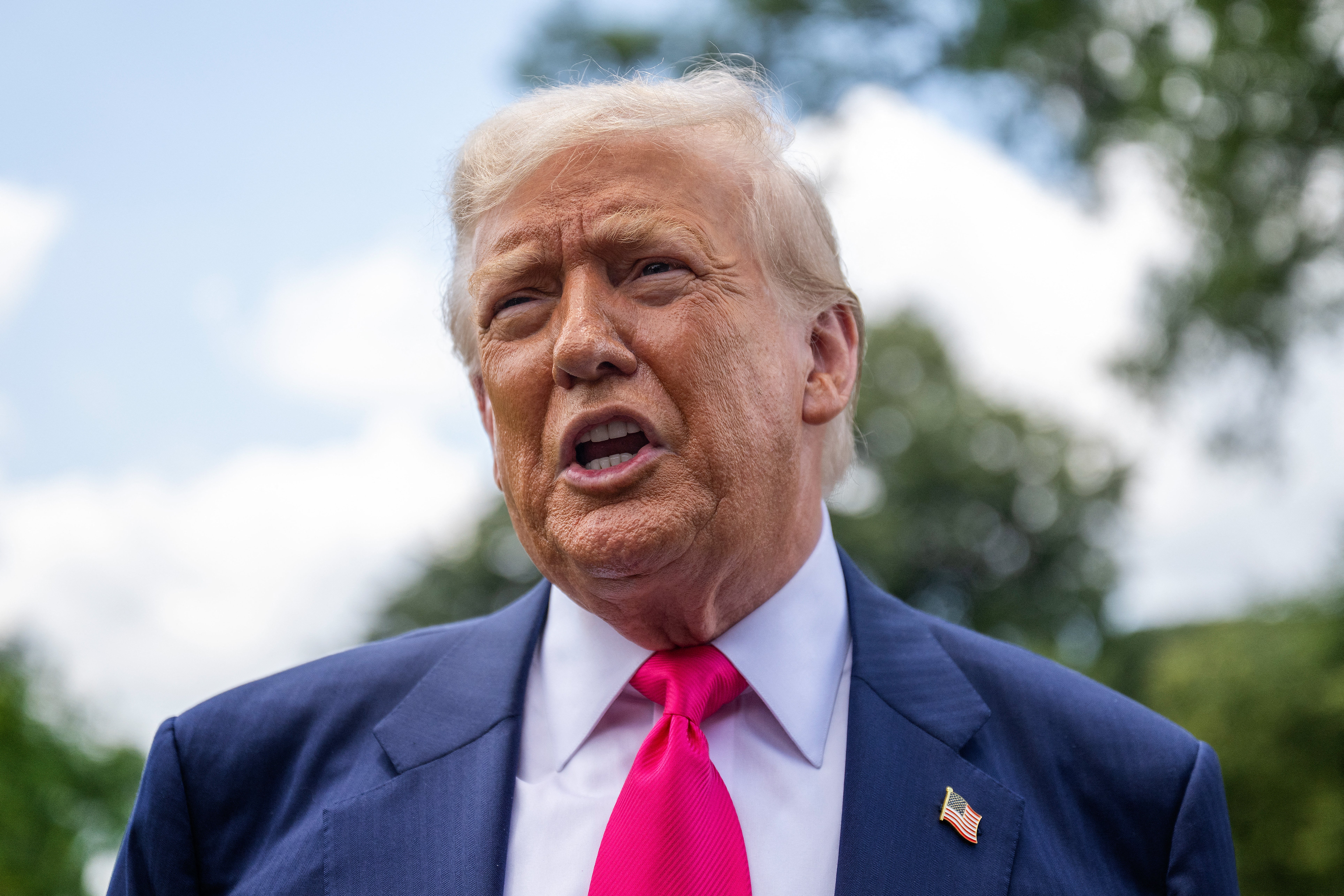 Trump claims Epstein files were made up by Obama, Biden, and Comey