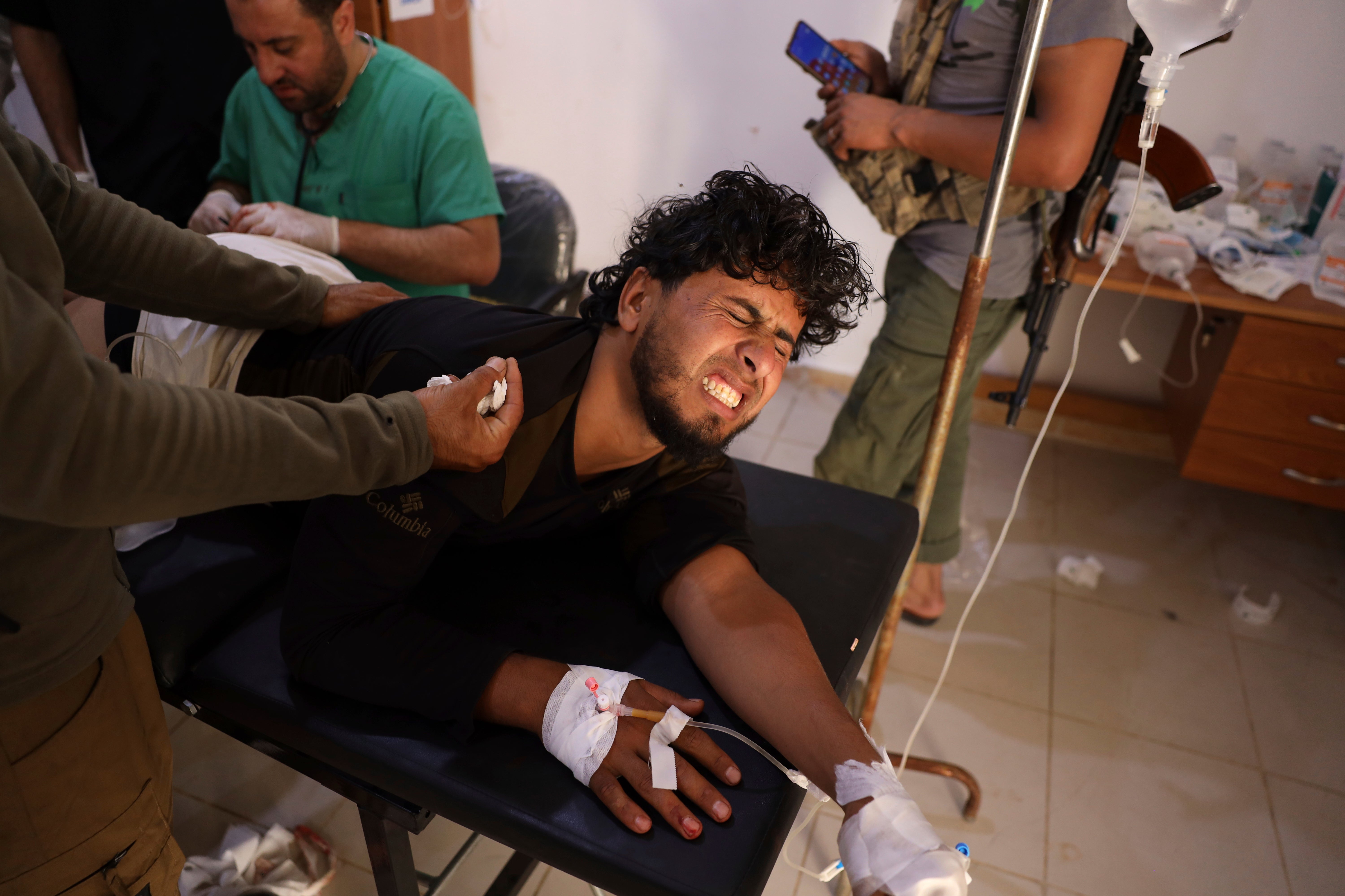 APTOPIX Syria Clashes