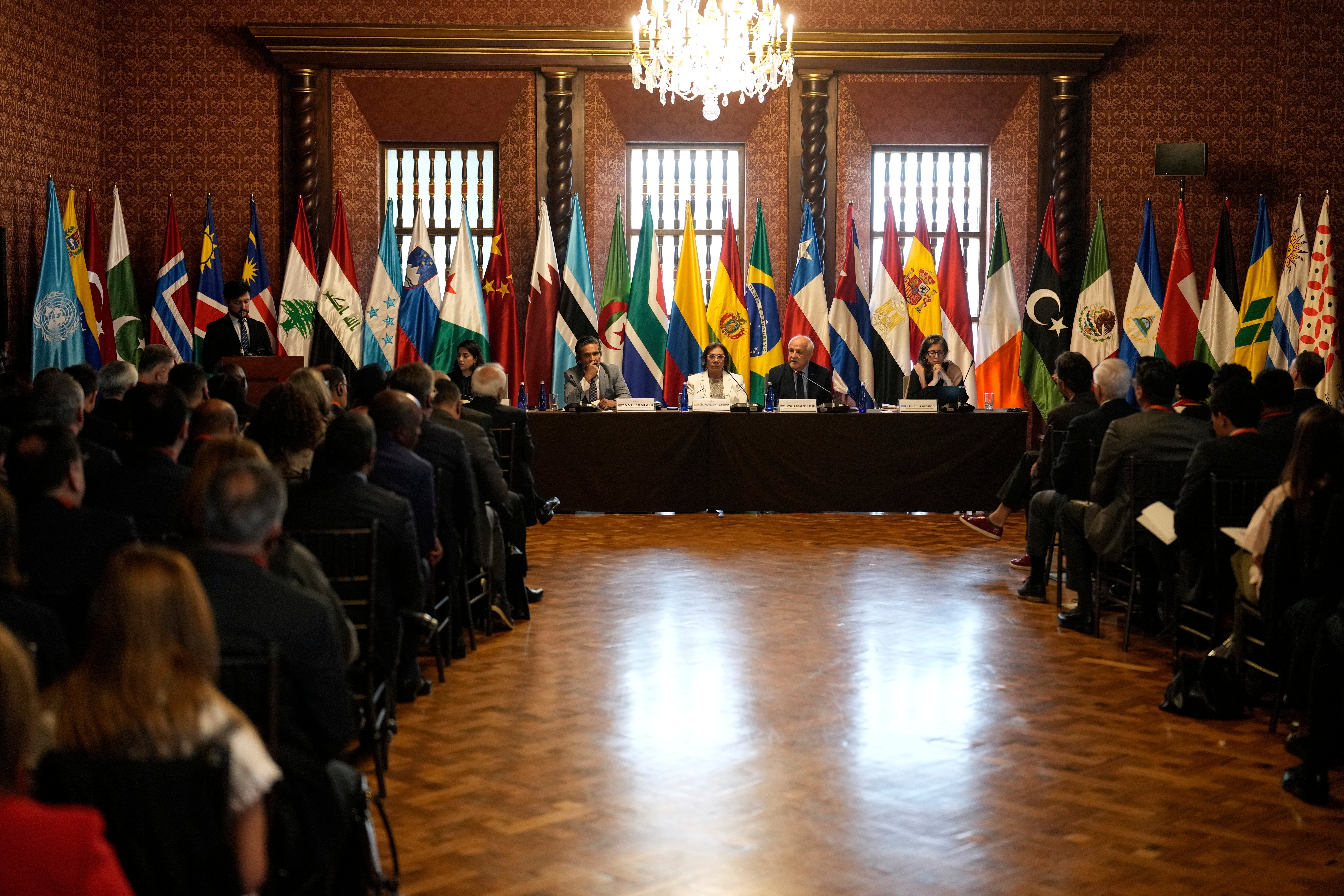 Colombia Israel Palestinians