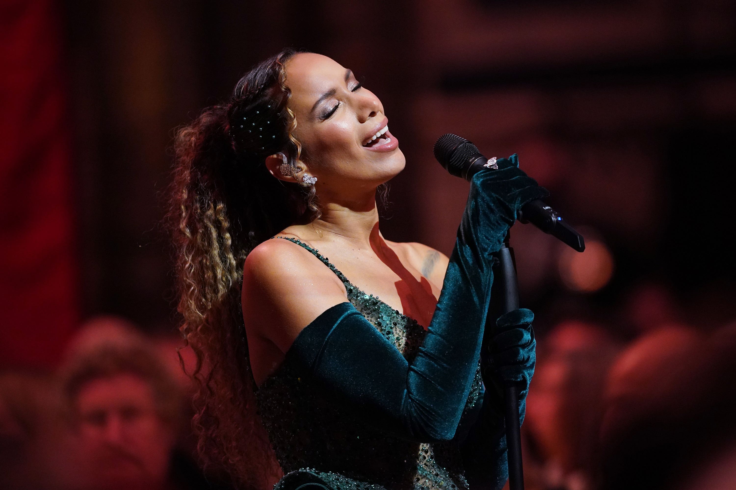 Leona Lewis performing in 2021 (Yui Mok/PA)