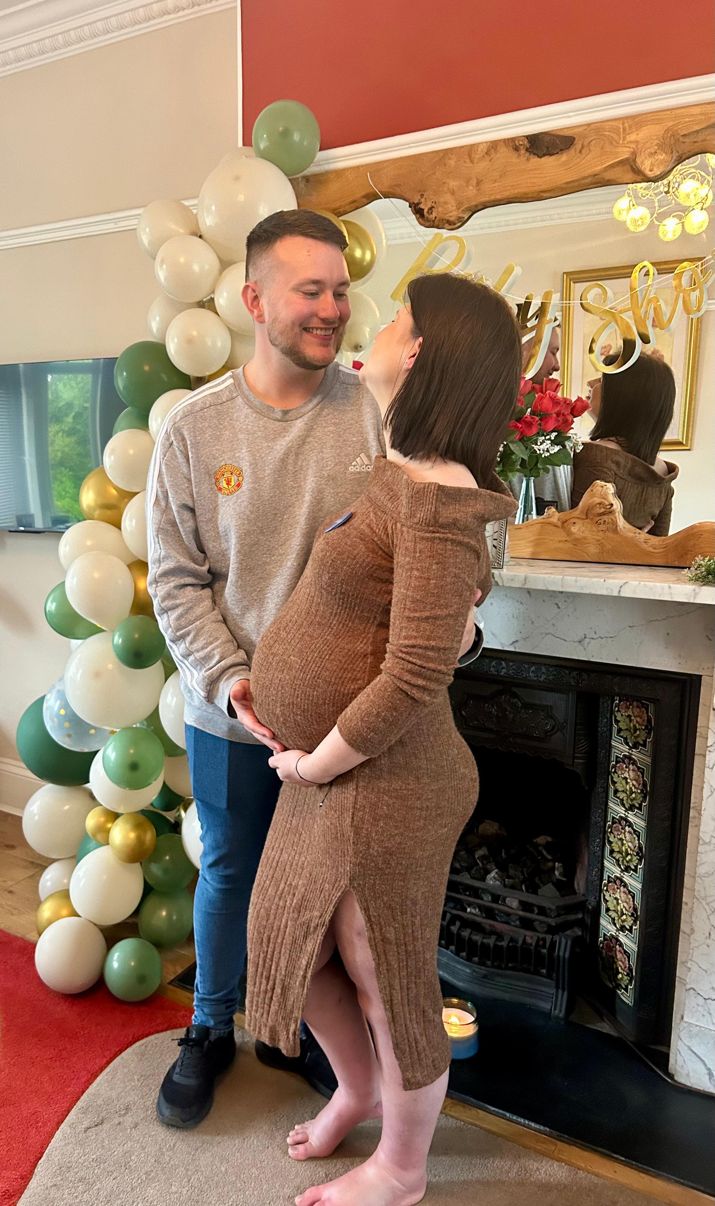 Ms Bradford broke out in a rash while she was 24 weeks pregnant