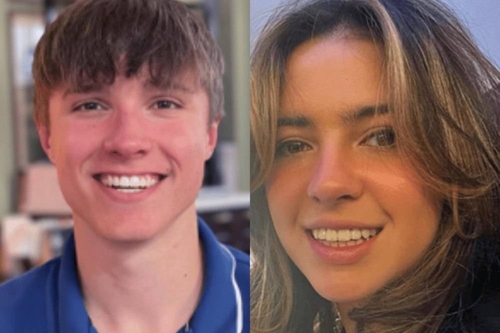 Barnaby Webber and Grace O’Malley-Kumar, both 19, were fatally stabbed by Valdo Calocane as they walked home from a night out in Nottingham in the early hours of June 13 2023 (Family handouts/PA)