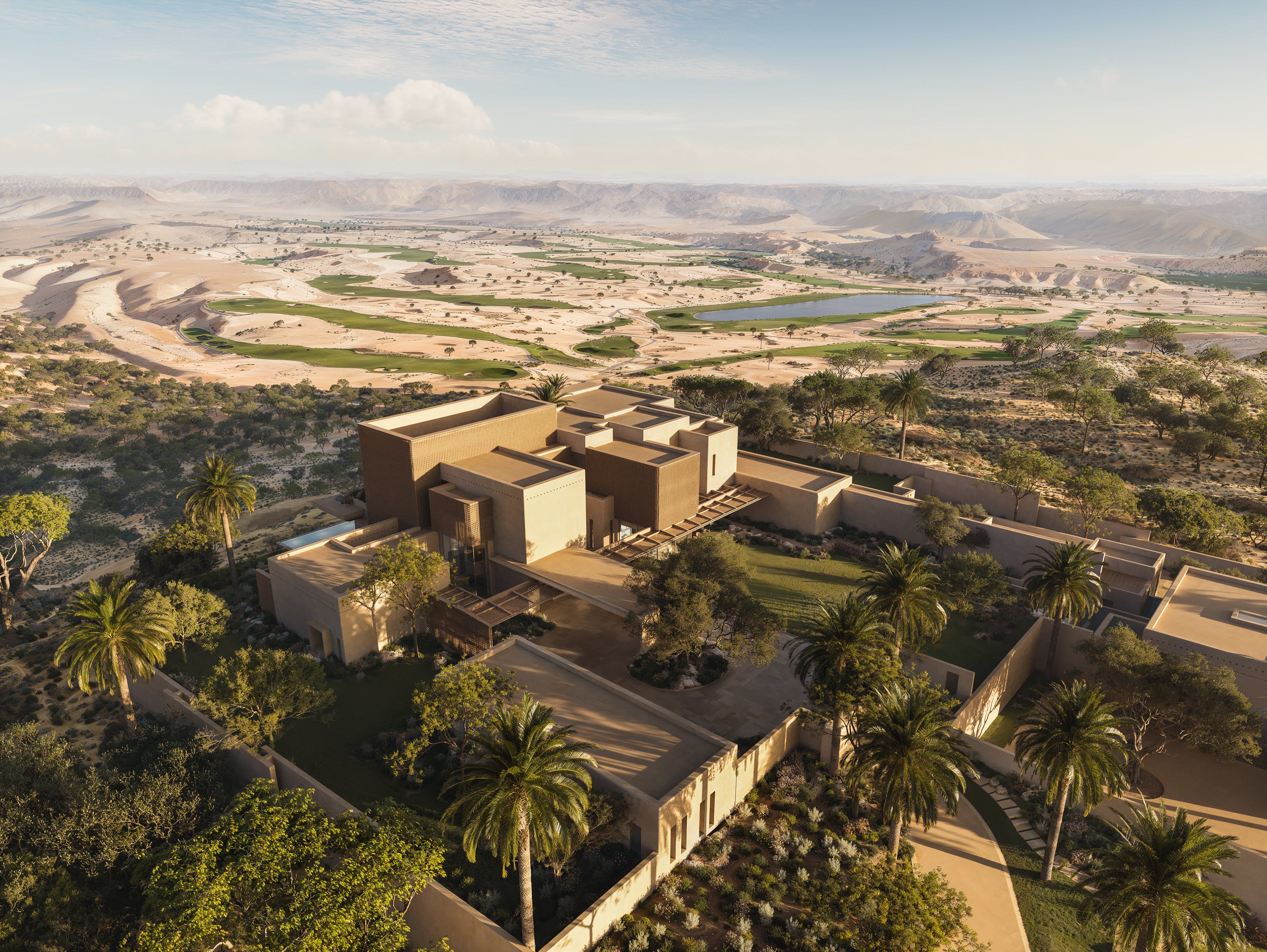 <p>The residences will include private luxury villas, while an 80-room hotel will also be on site</p>