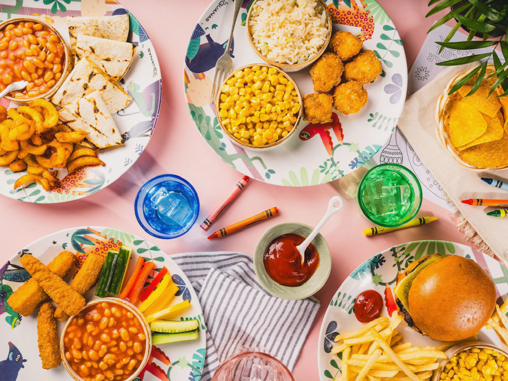 Kids eat for free year-round at Las Iguanas