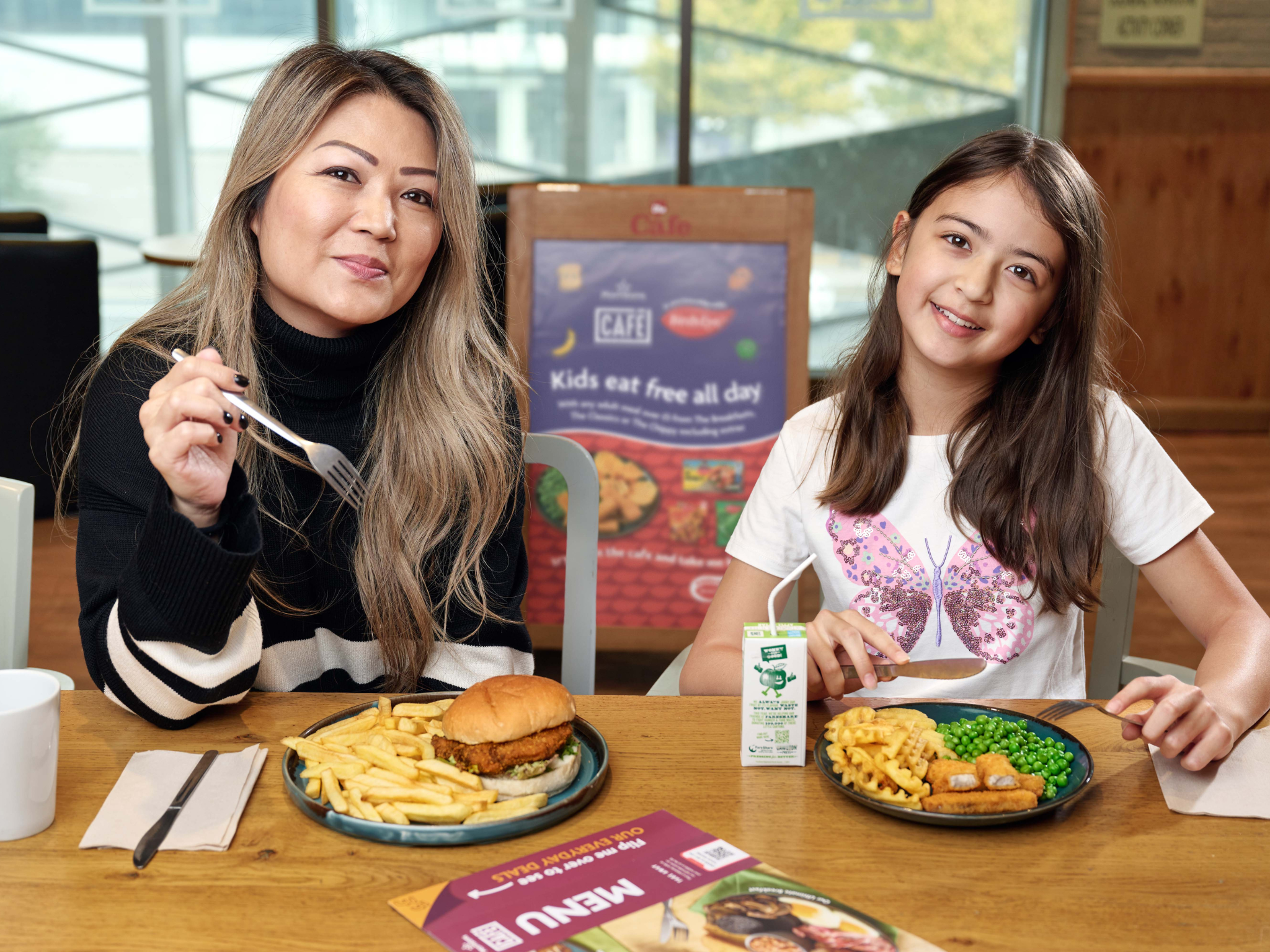 A family of four can eat-in at Morrisons for as little as £15