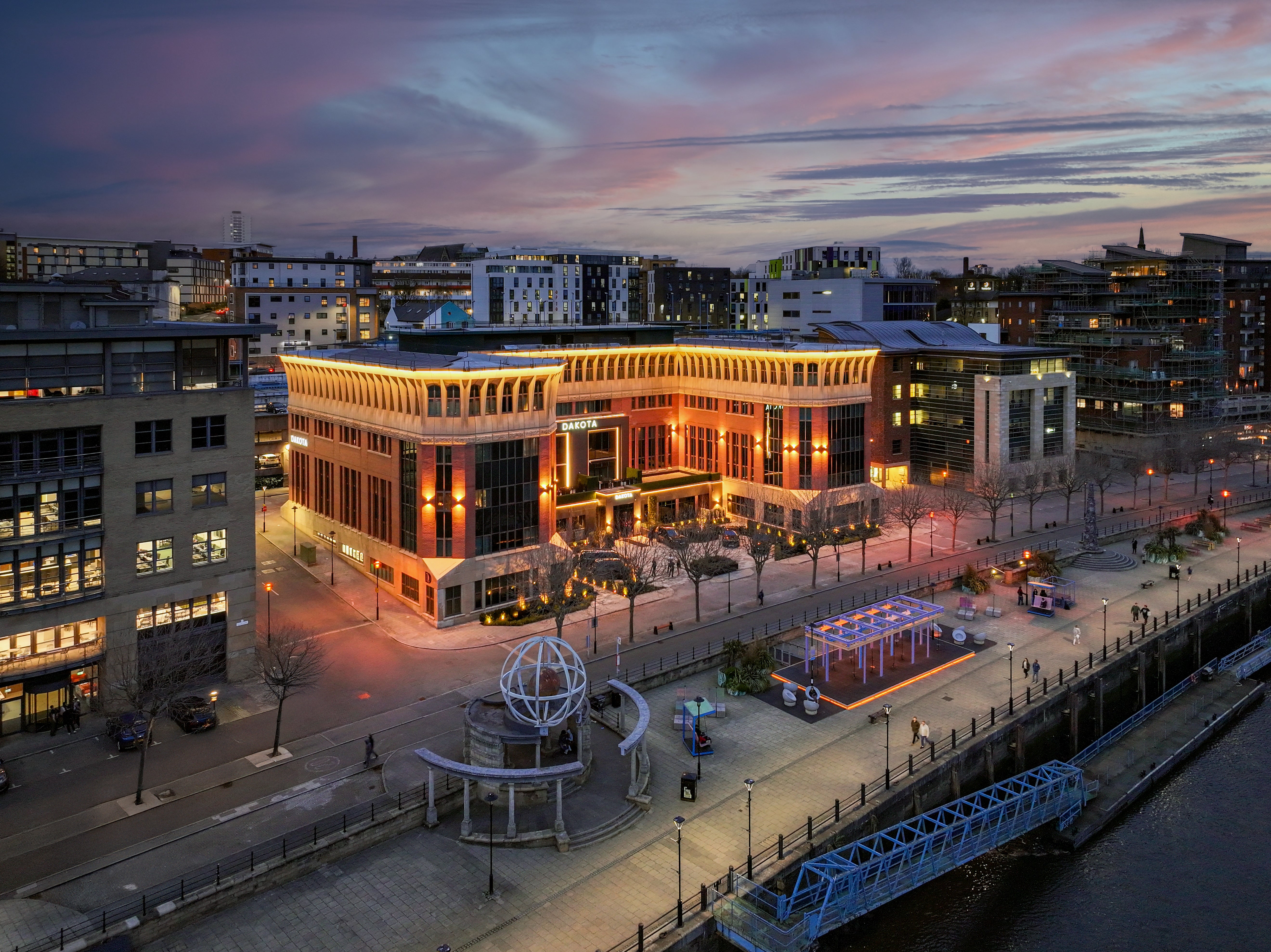 Check in to Dakota for a luxury stay along the Quayside