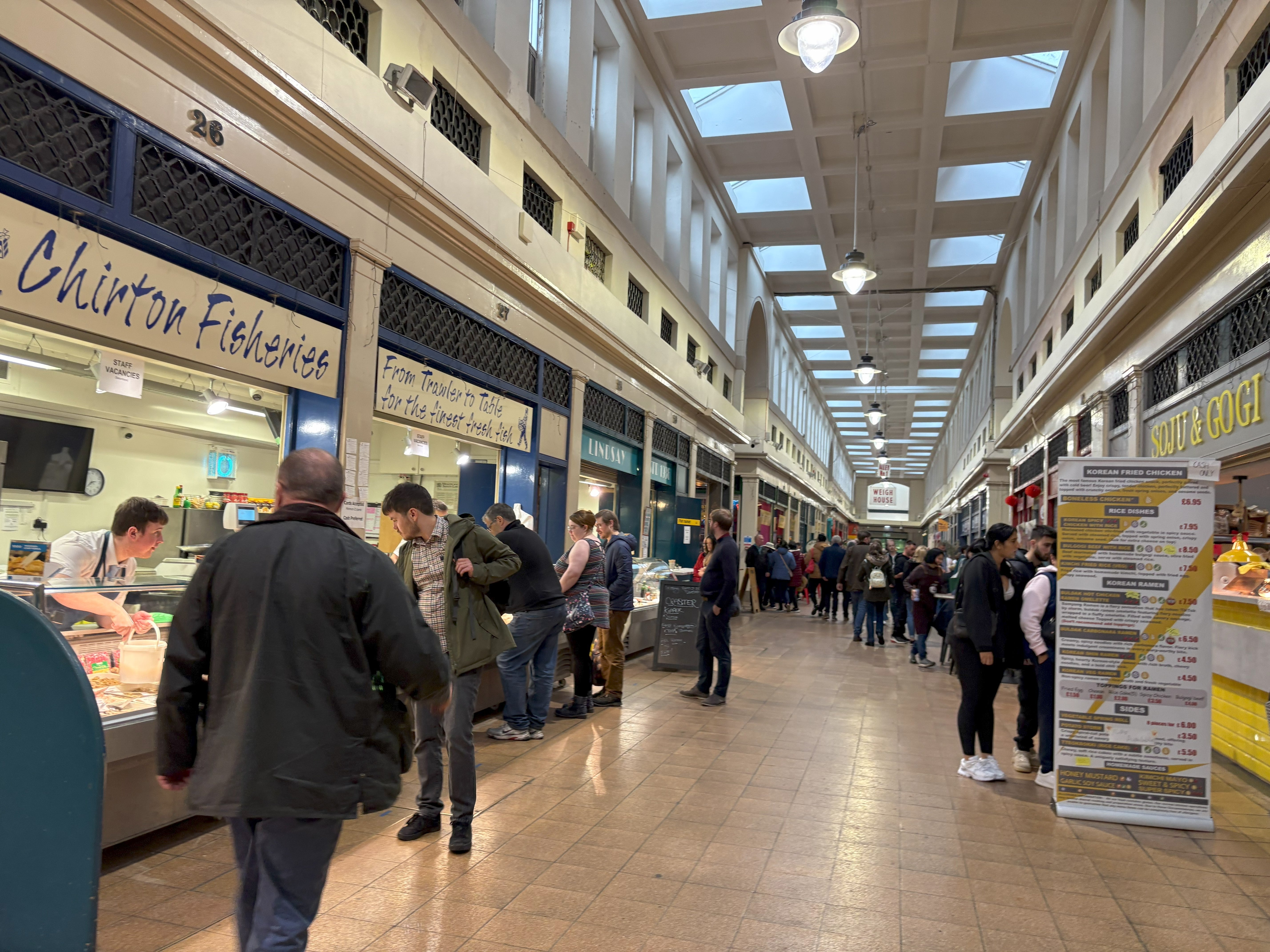 Grainger Market has plenty of affordable food options