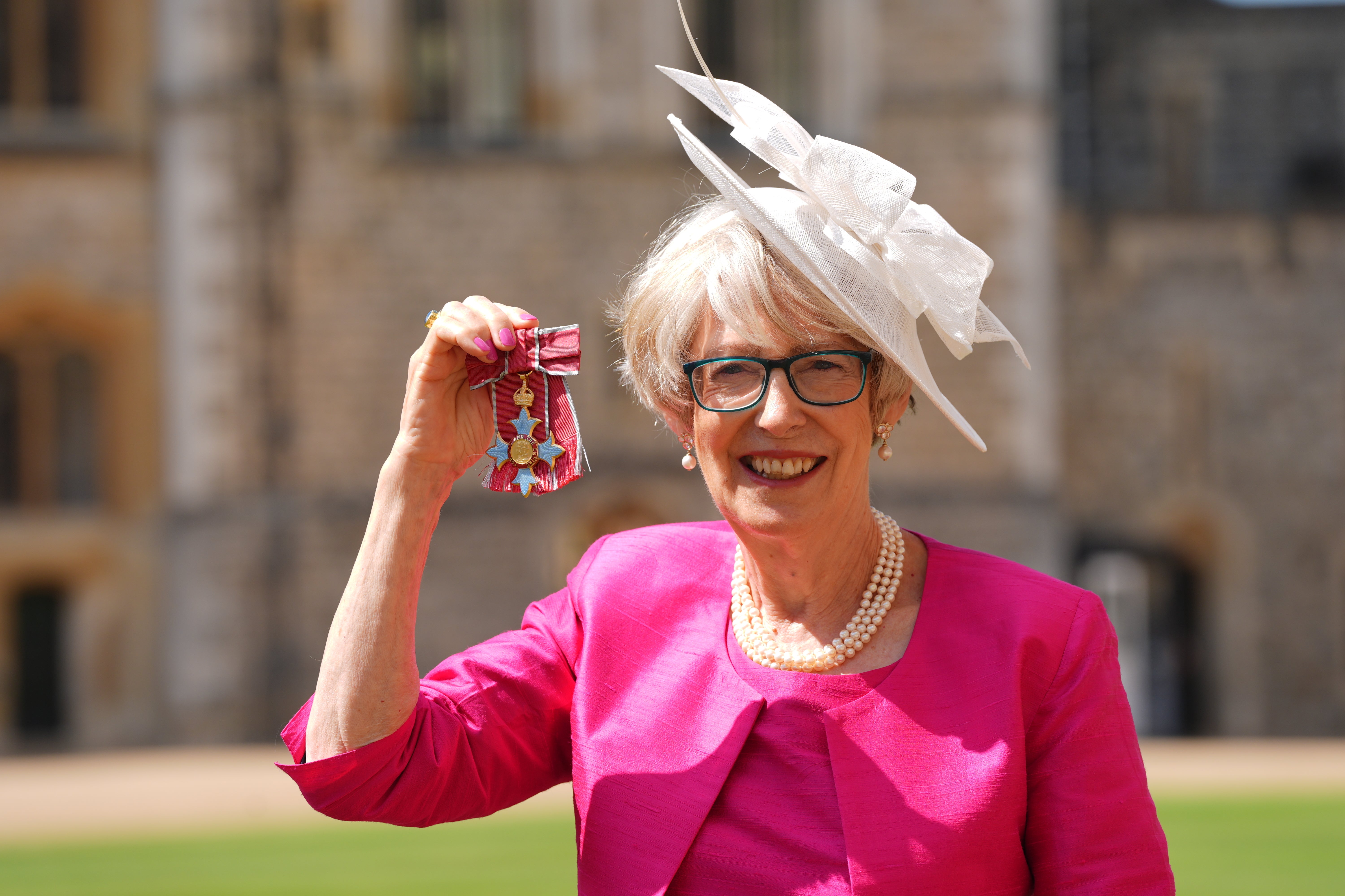 Patricia Hewitt after being made a Dame, recognising her services to healthcare transformation (Yui Mok/PA)