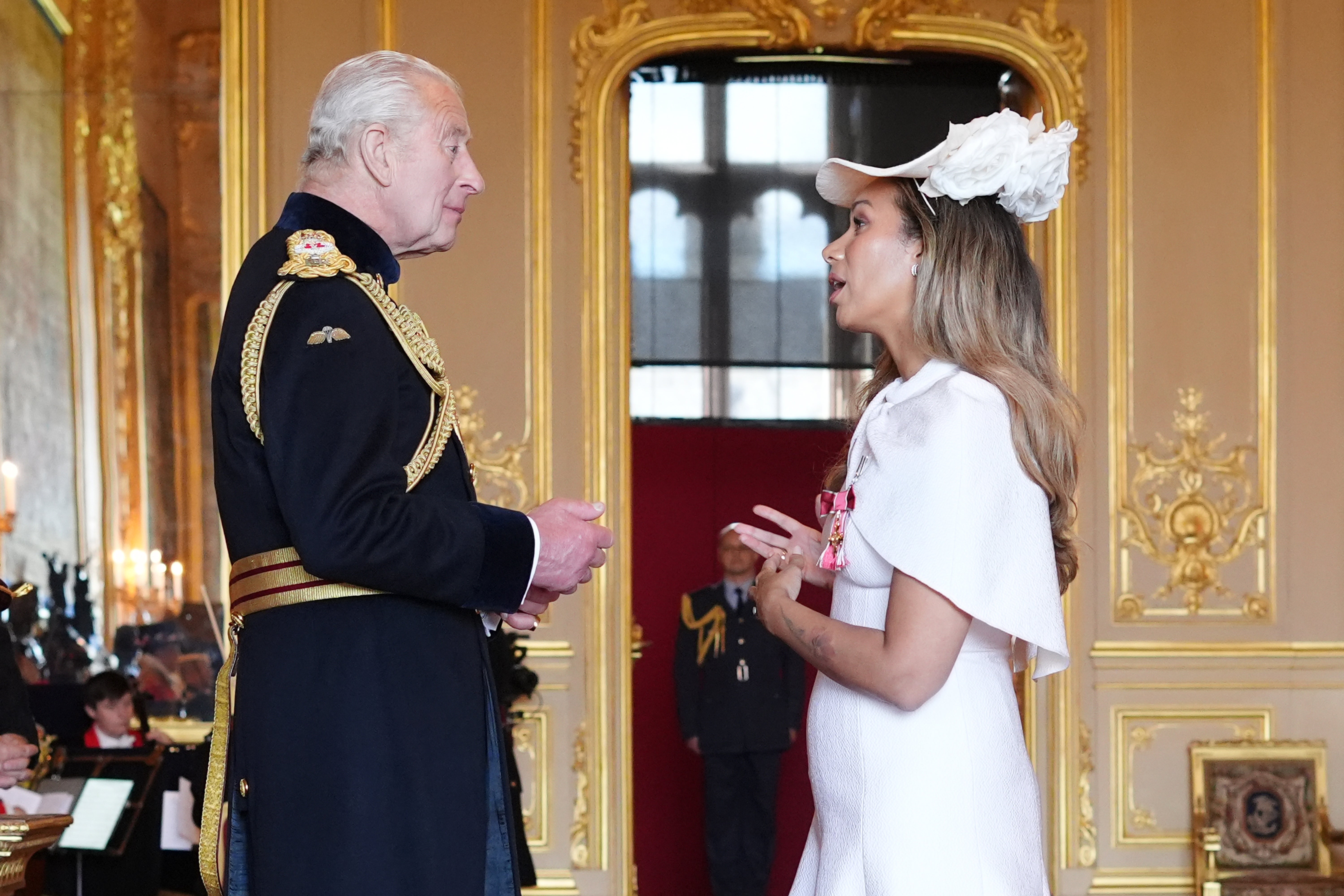 Leona Lewis said she felt ‘blessed’ to receive the honour (Jonathan Brady/PA)