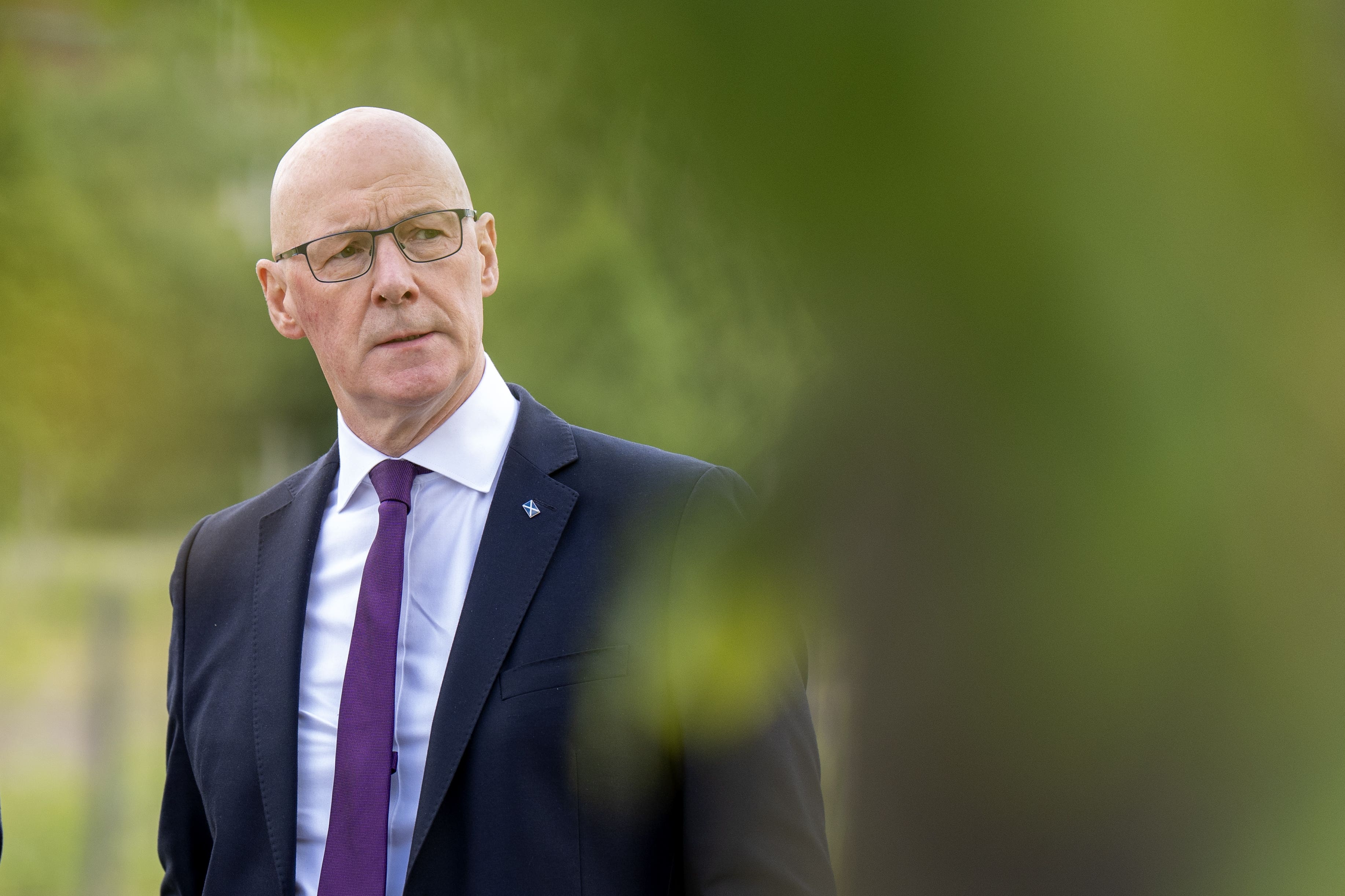 John Swinney said he has confidence in NHS Fife (Jane Barlow/PA)