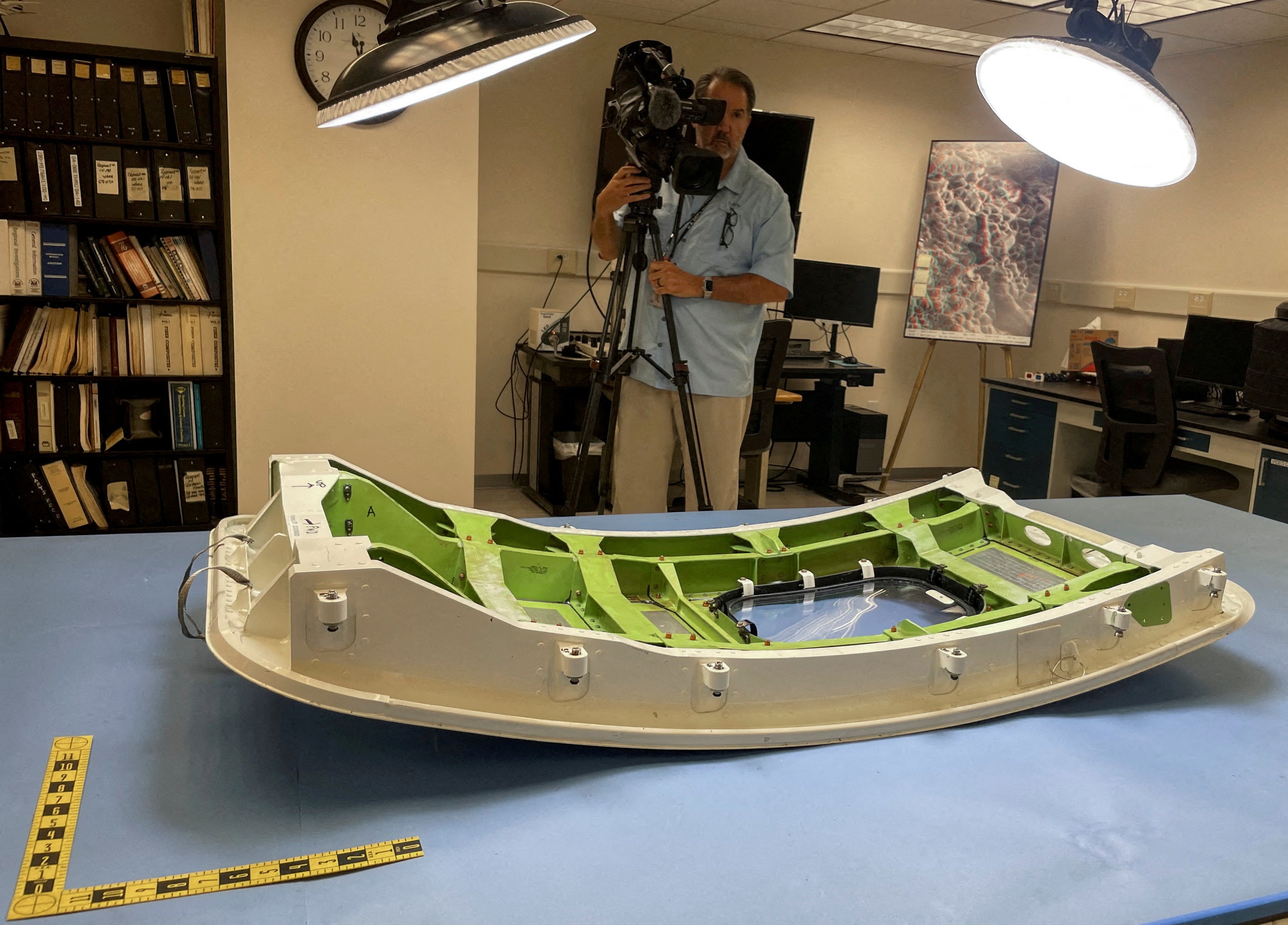 The NTSB said Boeing was at fault for the January 2024 incident after investigators discovered the door plug was missing four bolts, which caused it to slide over time.