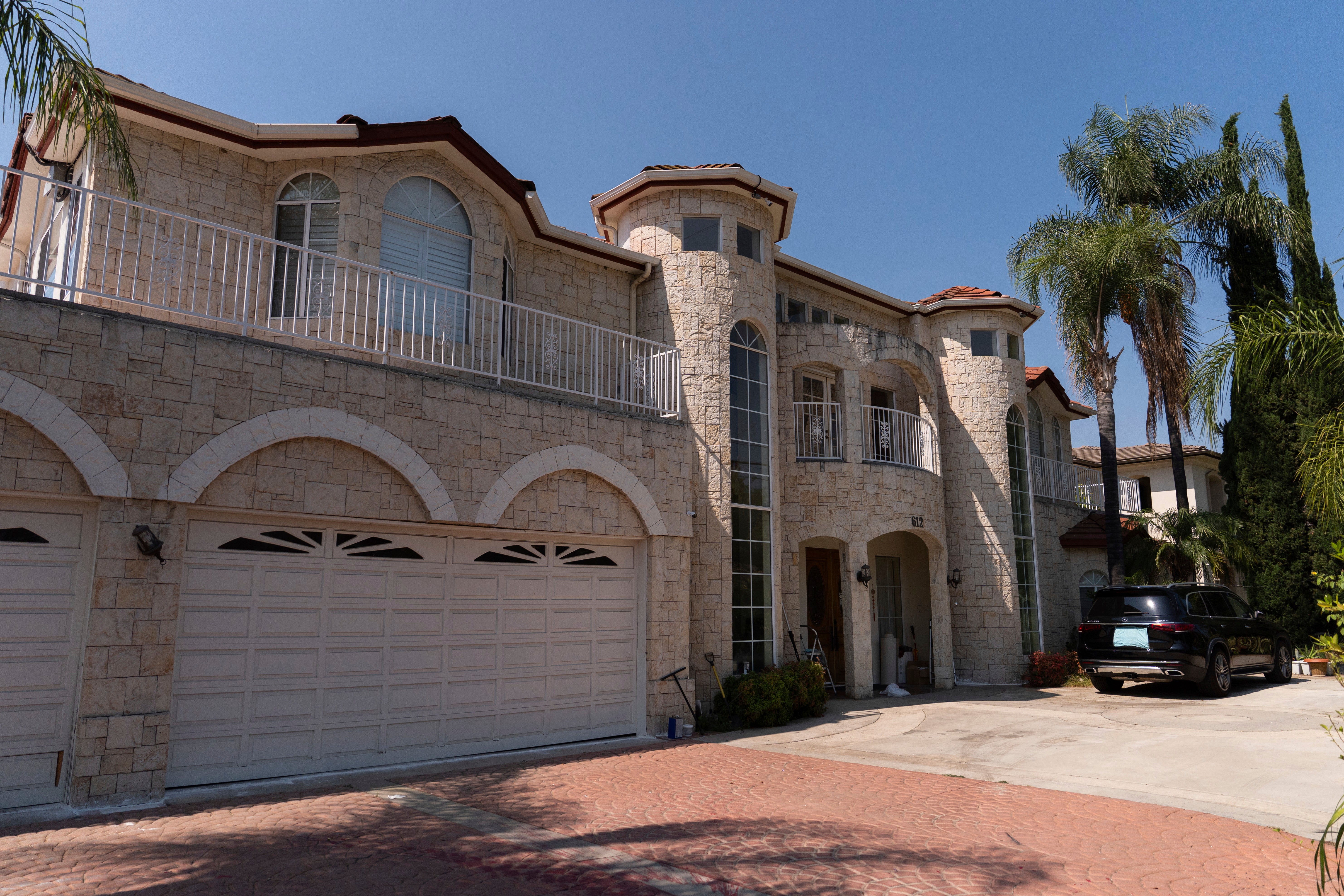 The home of Silvia Zhang and Guojun Xuan in Arcadia, California