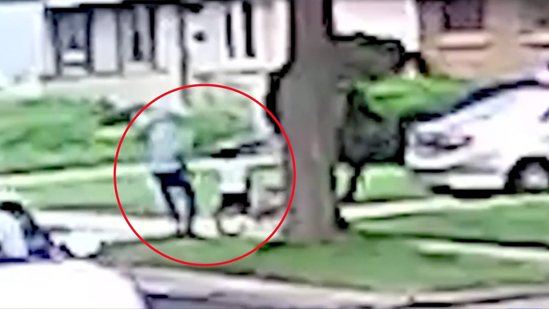 Newly obtained surveillance video reveals the chilling moment a seven-year-old boy was abducted at gunpoint in a Milwaukee neighborhood