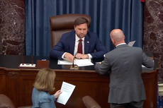 Three Republican senators break with Trump to vote against codifying DOGE spending cuts