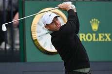 ‘Proud’ Darren Clarke says Rory McIlroy will receive ‘unbelievable’ reception at Royal Portrush