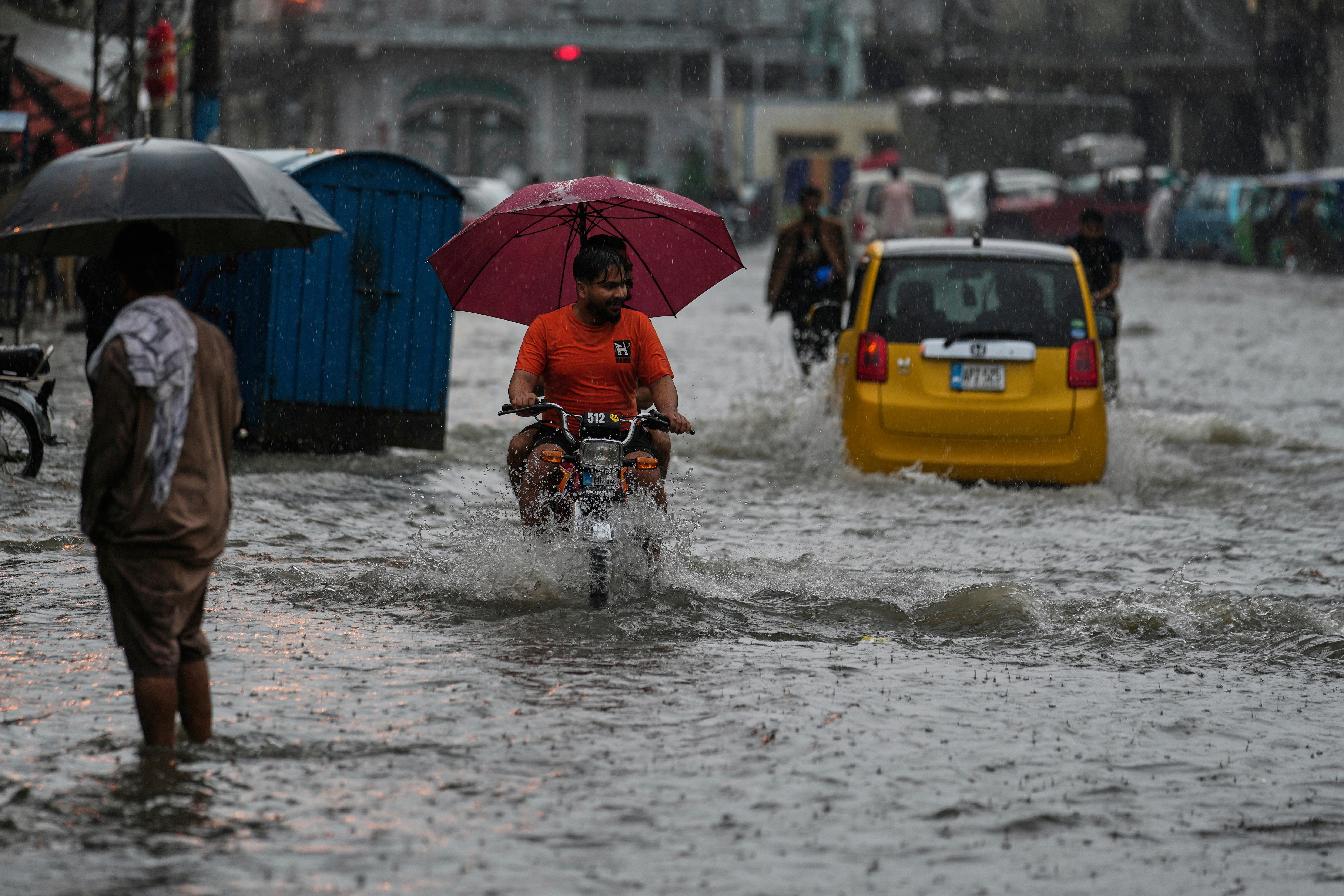 APTOPIX Pakistan Monsoon Rains