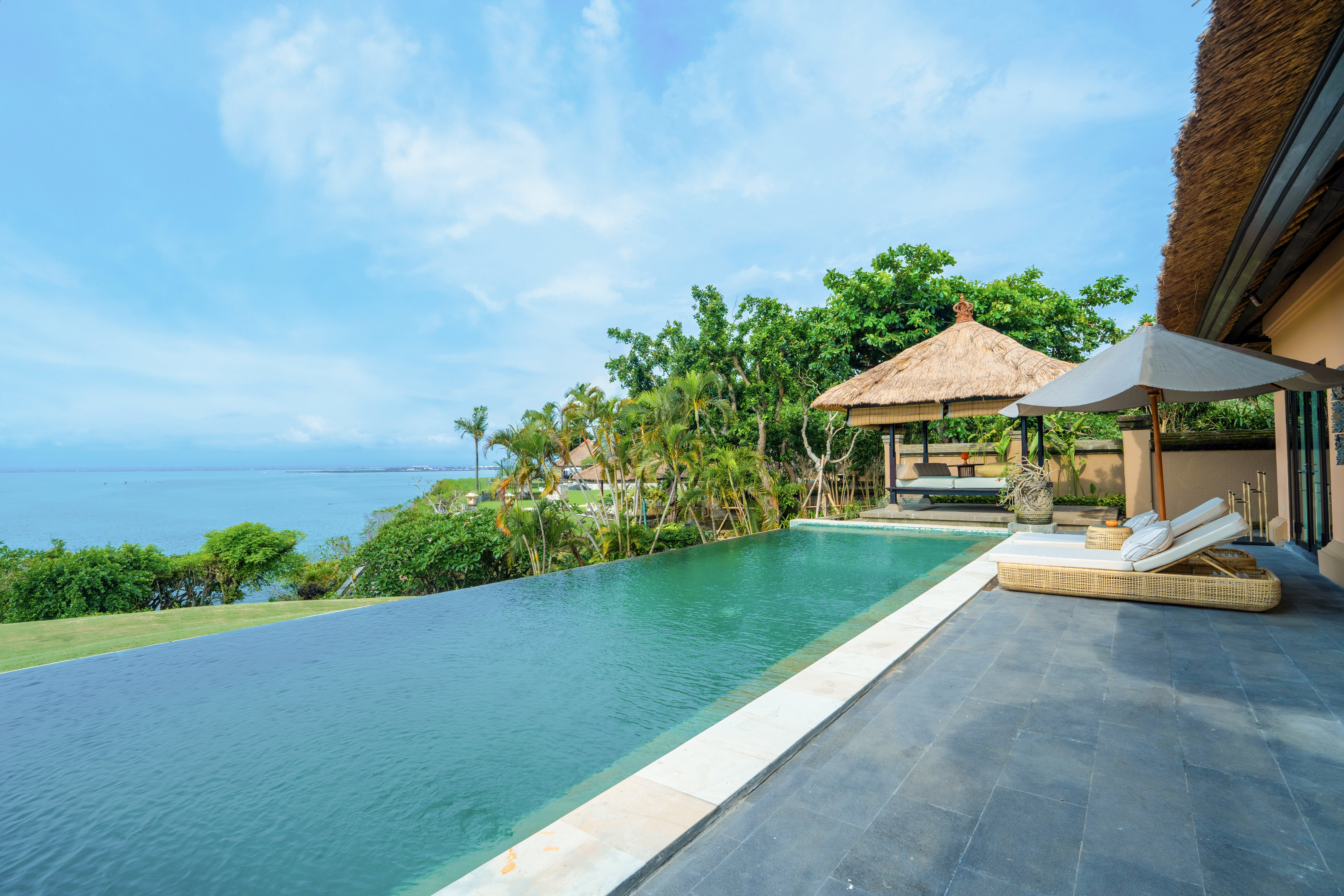 For a luxury beach getaway, head to Ayana Villas