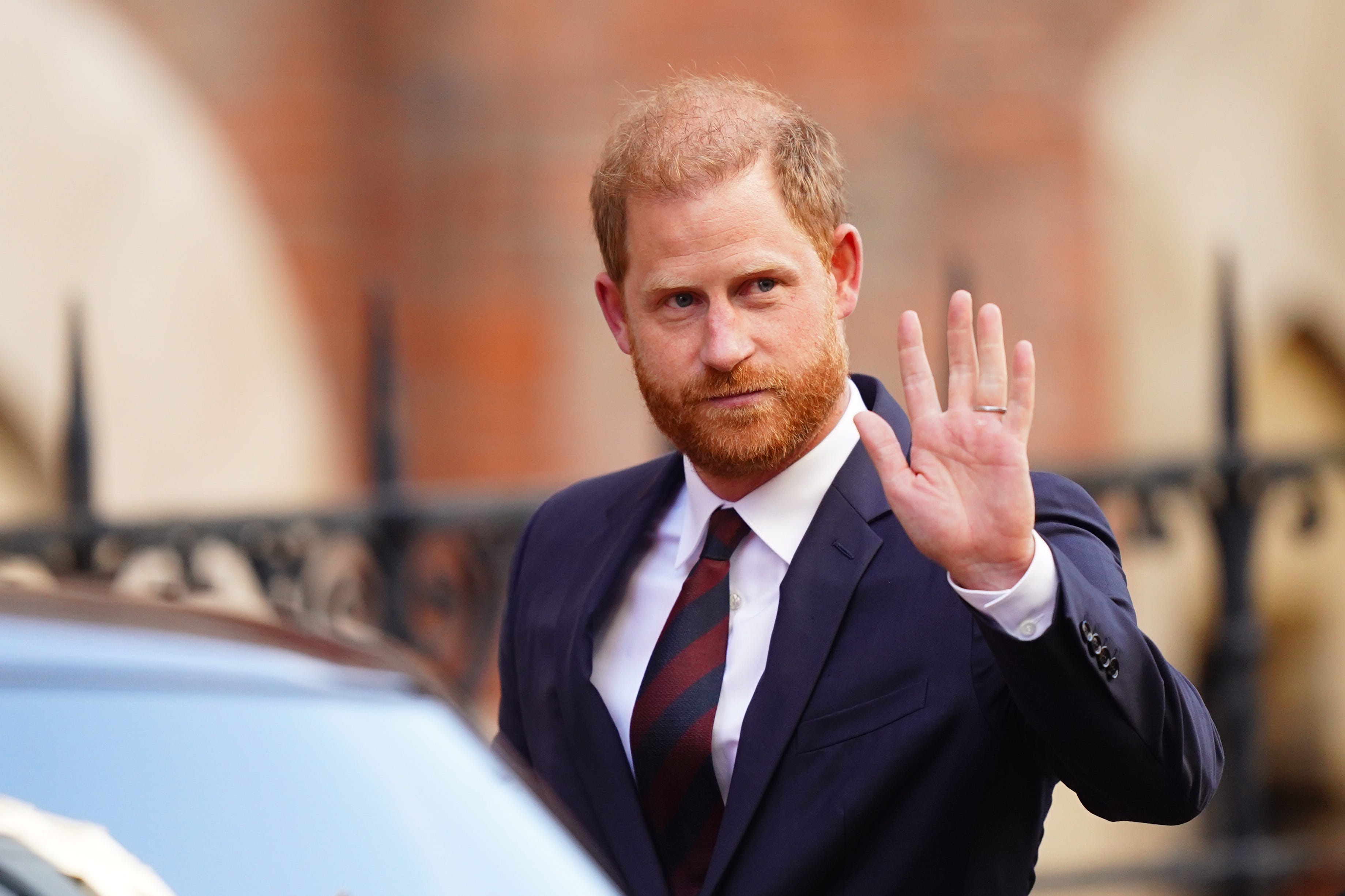 The Duke of Sussex sued Mirror Group Newspapers over allegations of unlawful information gathering (James Manning/PA)