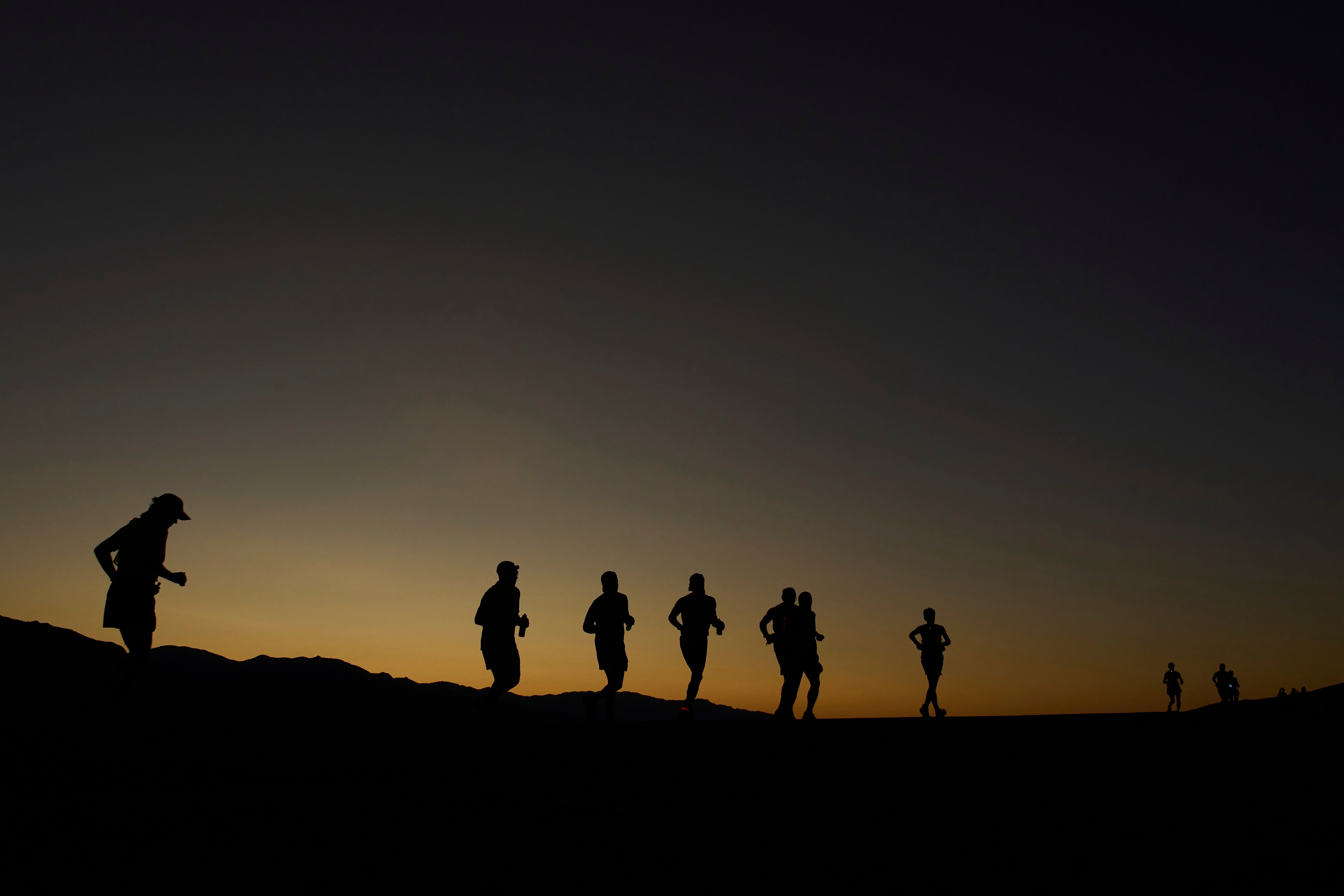 APTOPIX Climate Heat Death Valley Ultramarathon