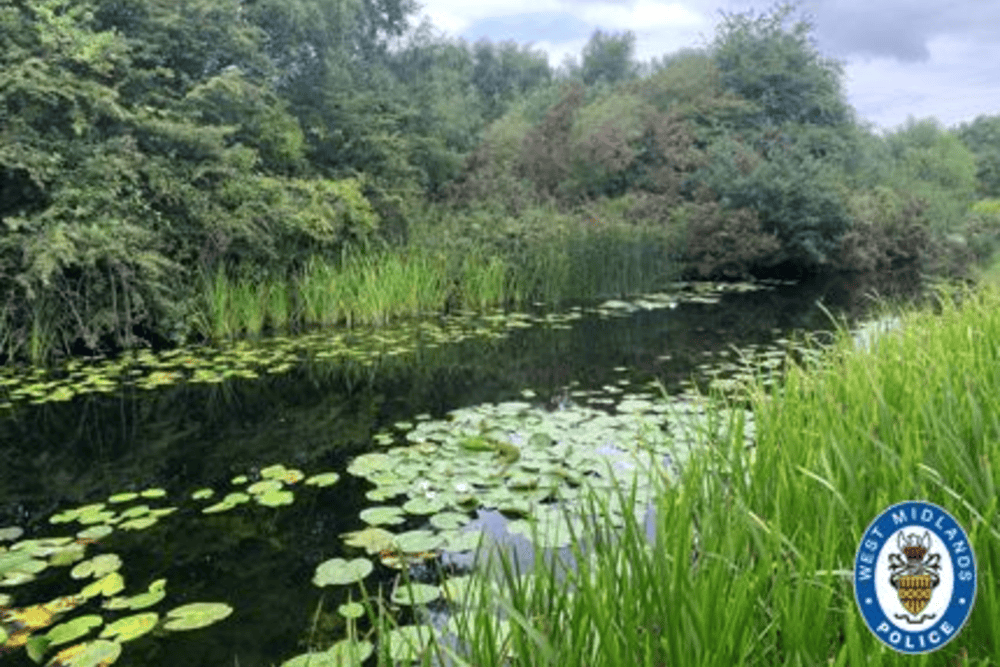 The baby boy was found in the Wyrley and Essington Canal at Rough Wood Country Park (West Midlands Police/PA)