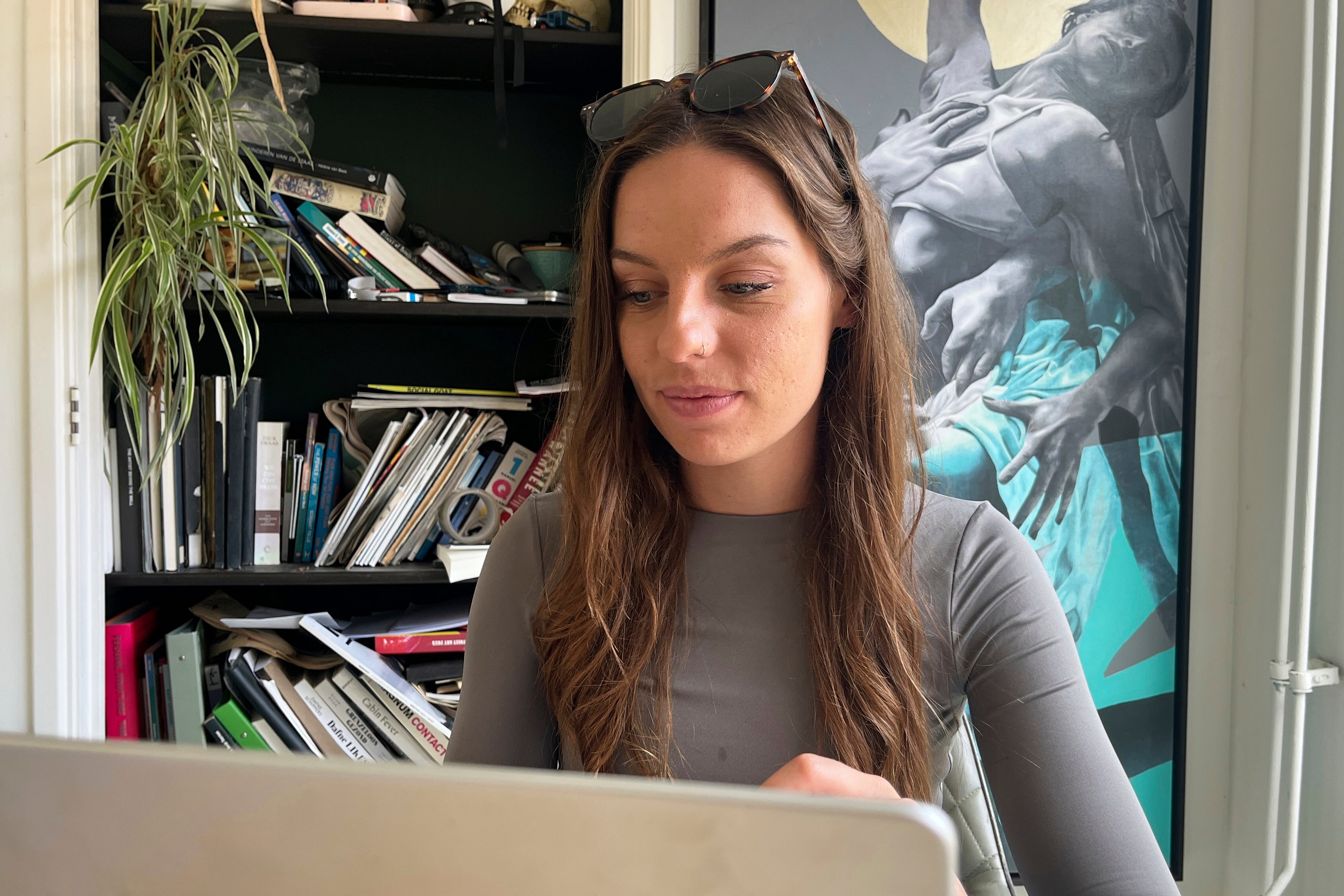 France Statue of Liberty Mural