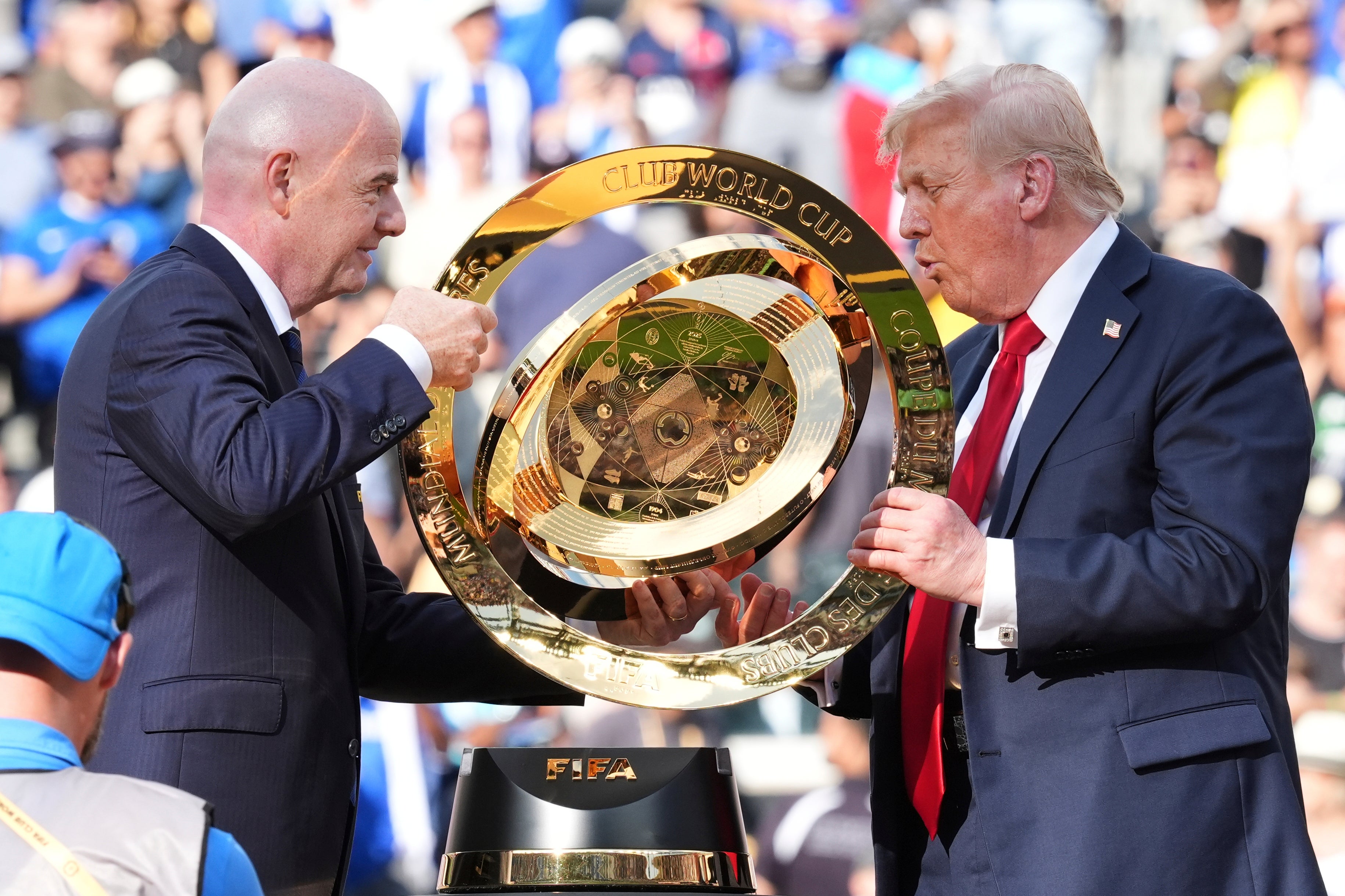 Infantino and Trump have developed a close relationship
