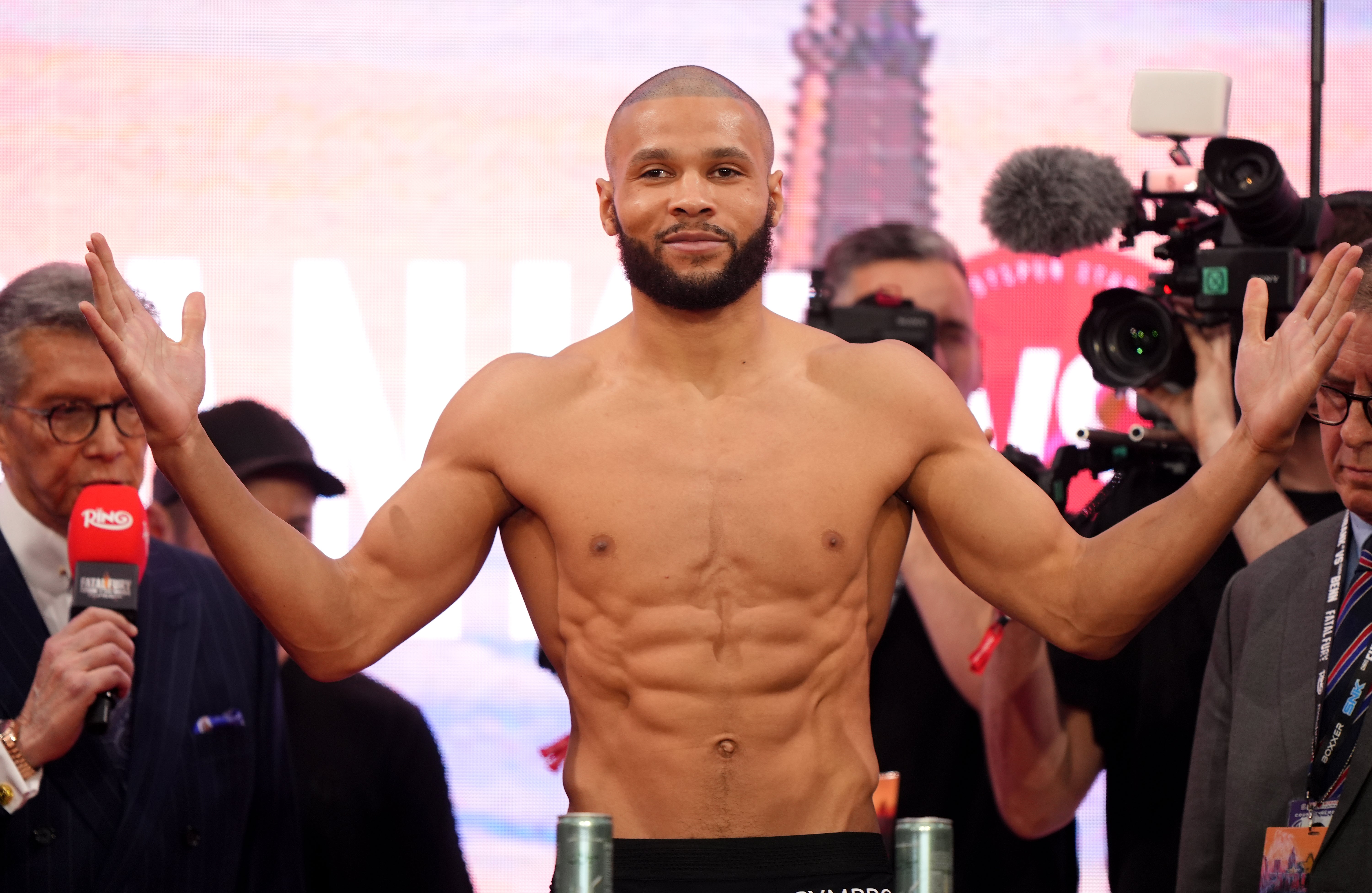 Chris Eubank Jr narrowly missed weight for his first fight with Conor Benn (Bradley Collyer/PA)