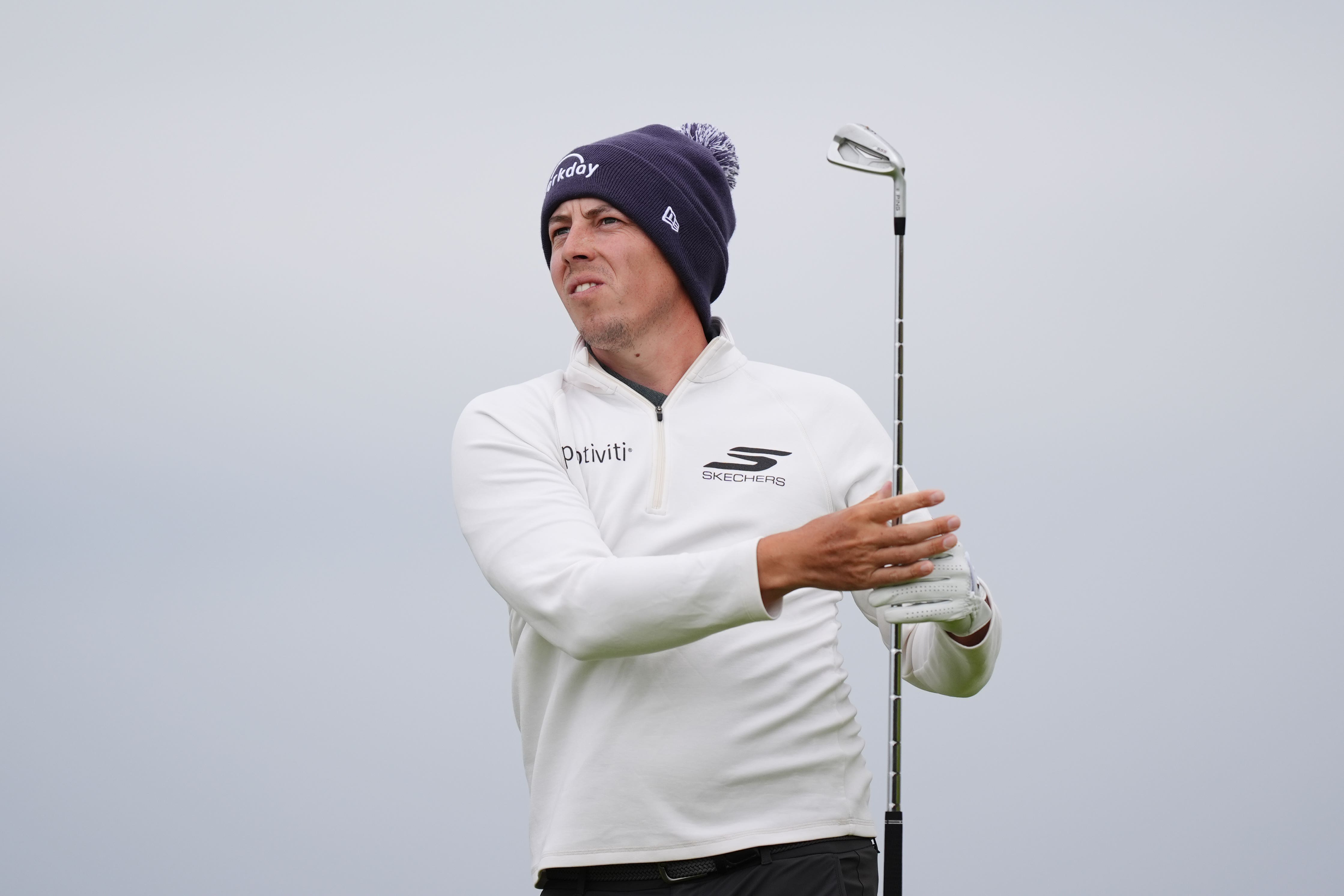 England’s Matt Fitzpatrick was in a share of the lead on day one of The Open (Mike Egerton/PA).