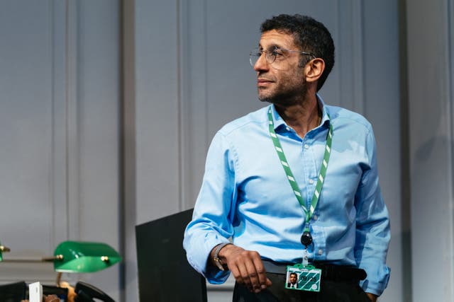 <p>Star candidate? Adeel Akhtar as the beleaguered MP Angad Singh in ‘The Estate’ at the National Theatre</p>