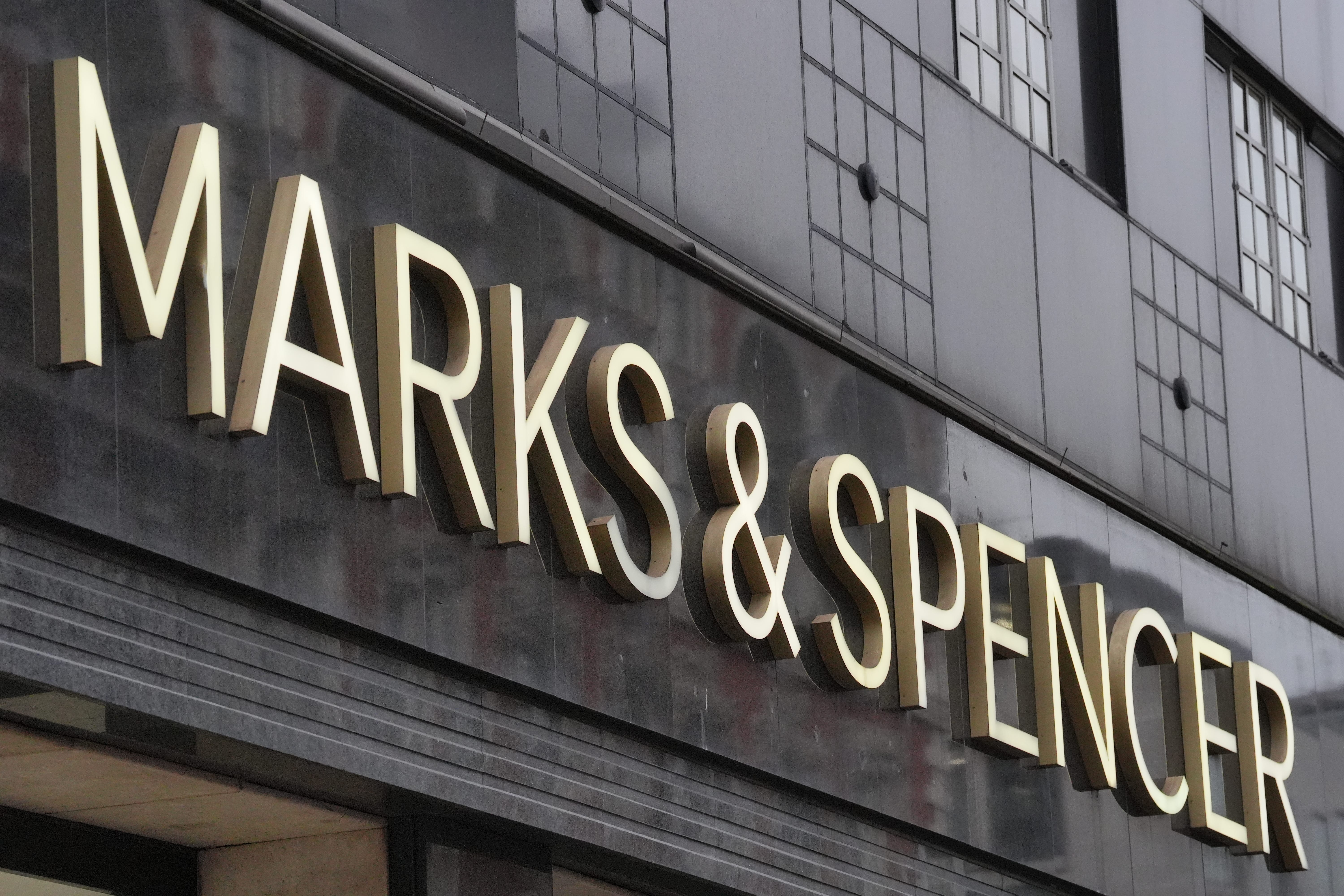 Marks and Spencer is to introduce invisible tags to help track packaging through the recycling system (Jonathan Brady/PA)