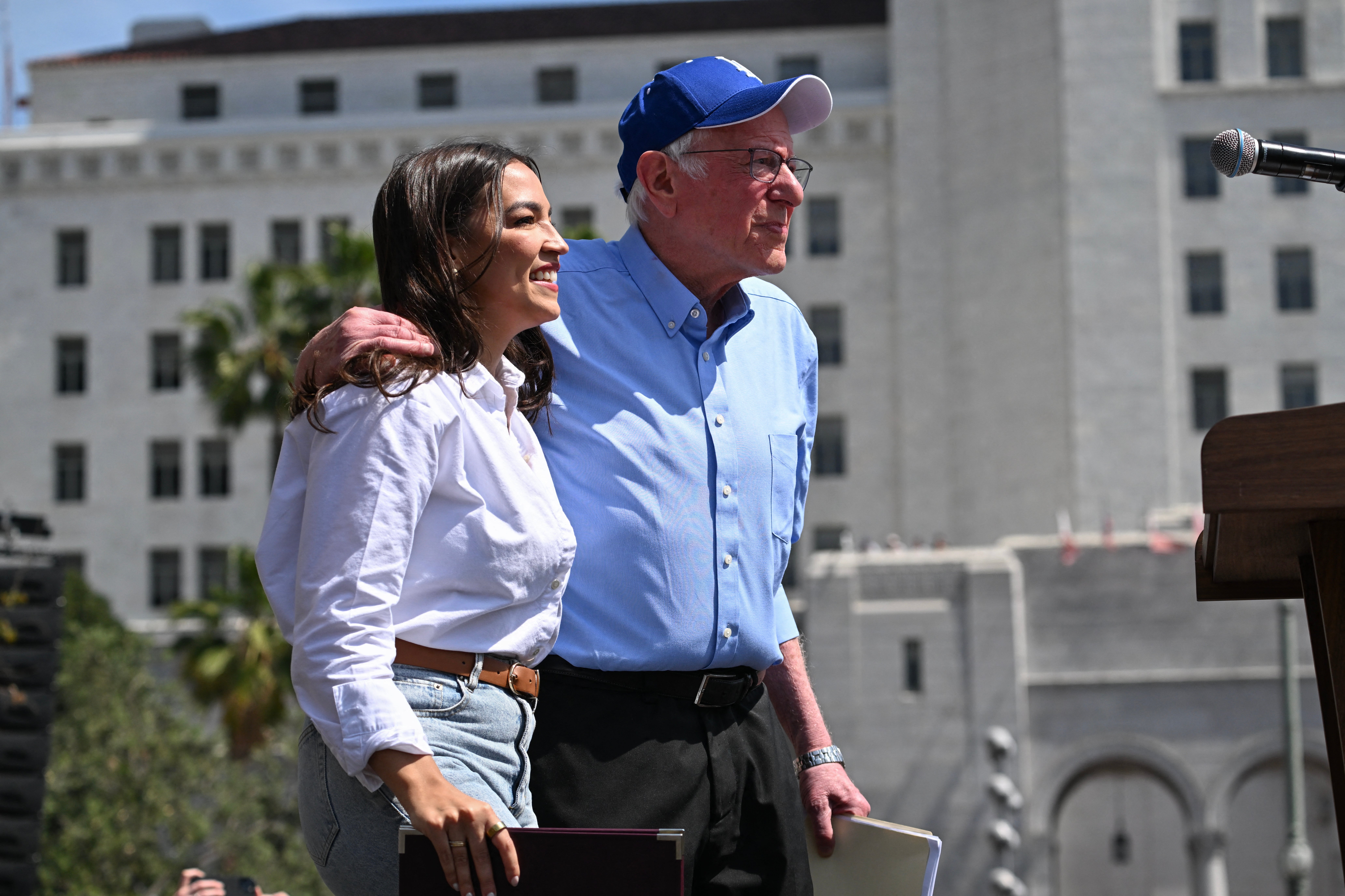 Democrat voters who sat out last election want candidates further to the left - like AOC and Bernie Sanders, new poll finds