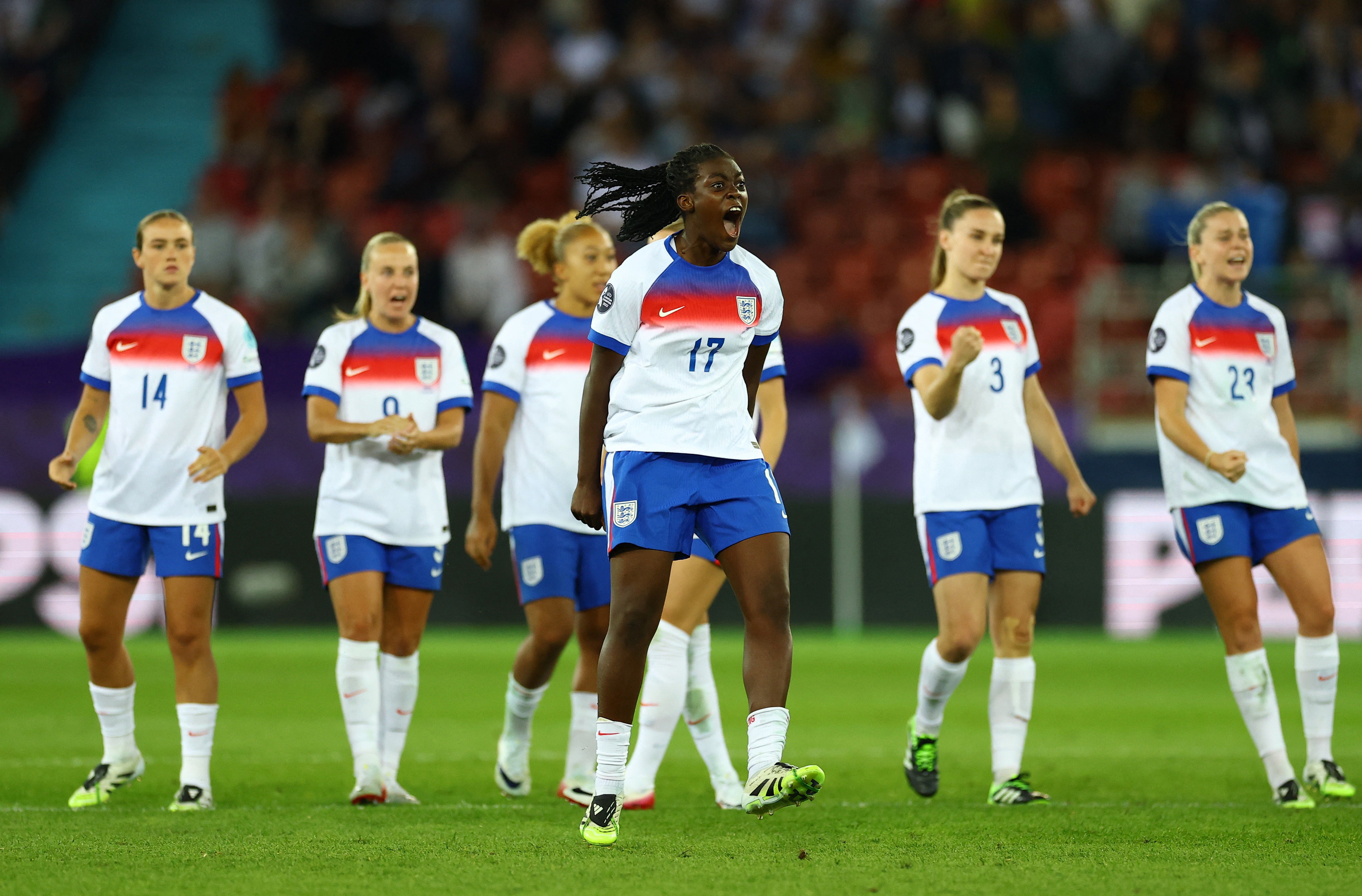 England vs Sweden penalties live: Lionesses survive penalty shootout scare to progress at Euro 2025