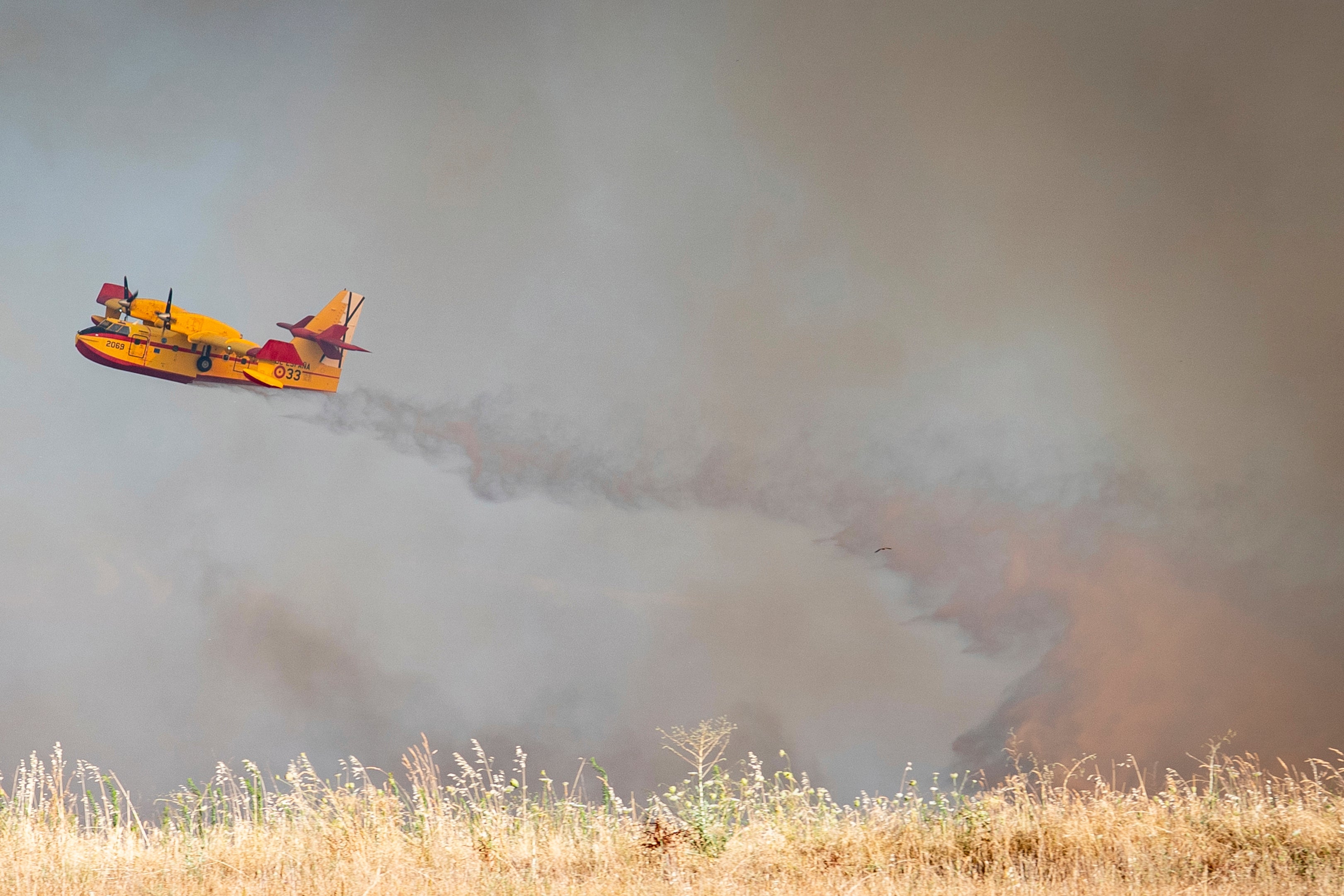 Spain Madrid Wildfire