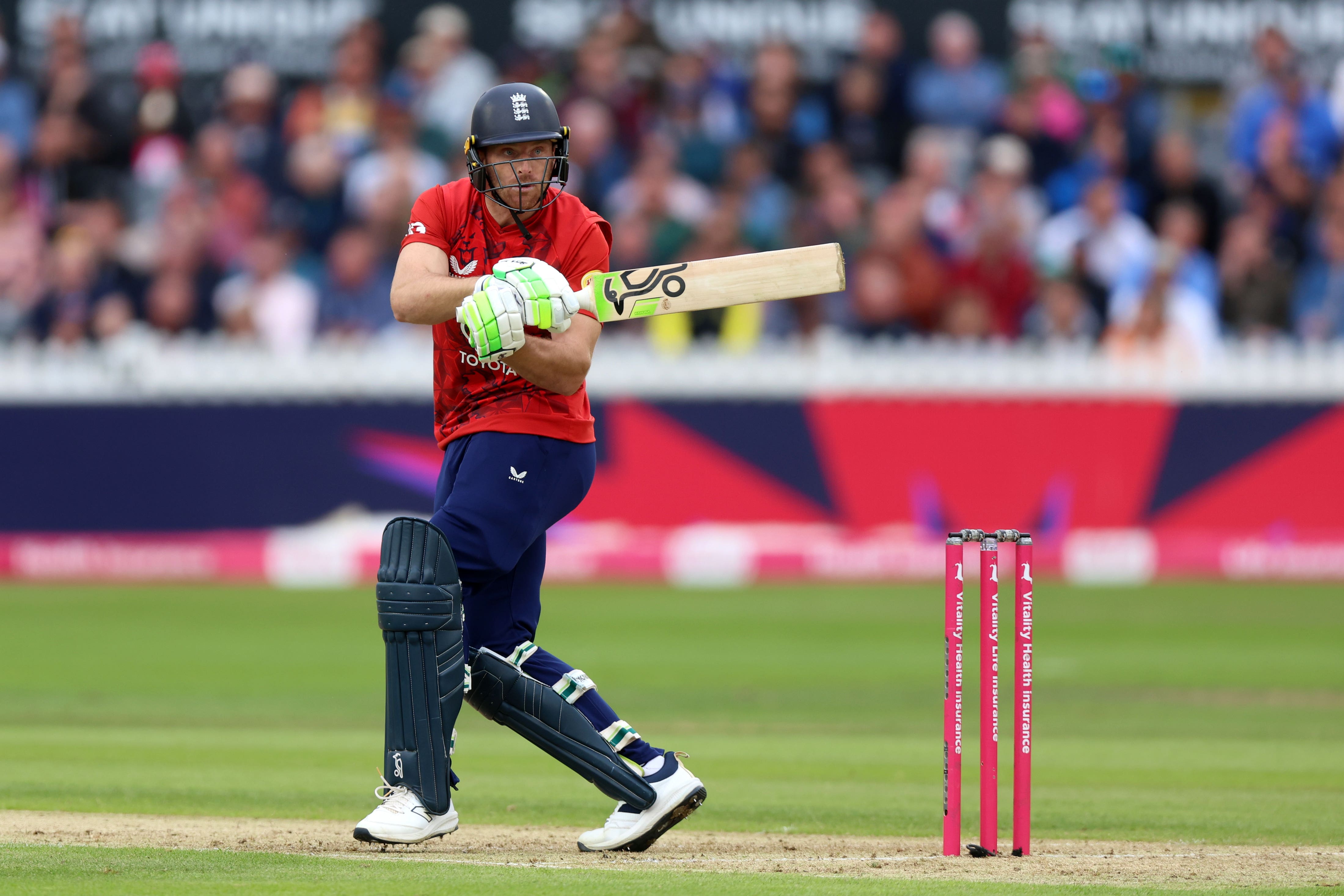 Jos Buttler was in fine form for Lancashire (Nigel French/PA)