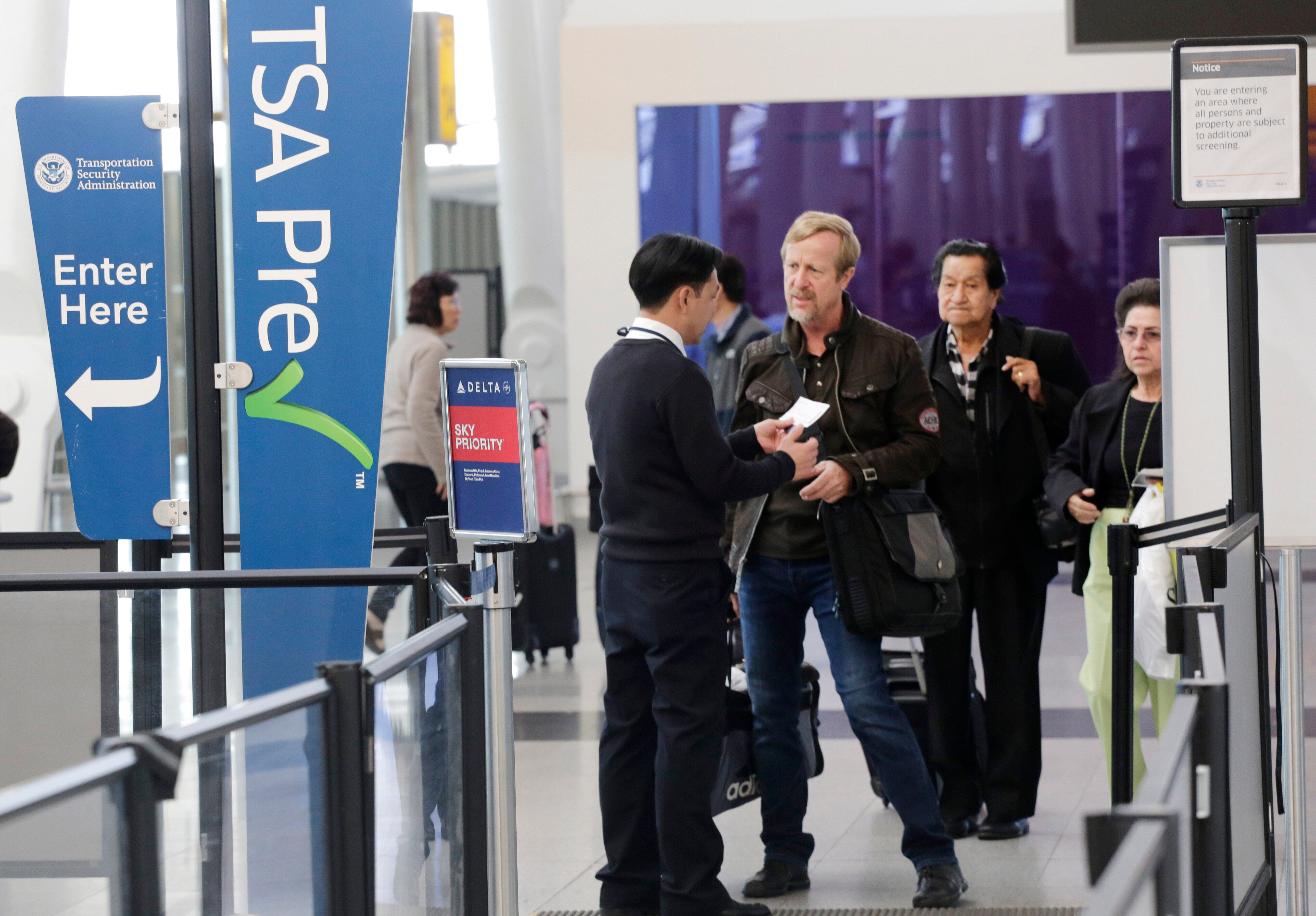 Airport Security Smooth Checkpoints